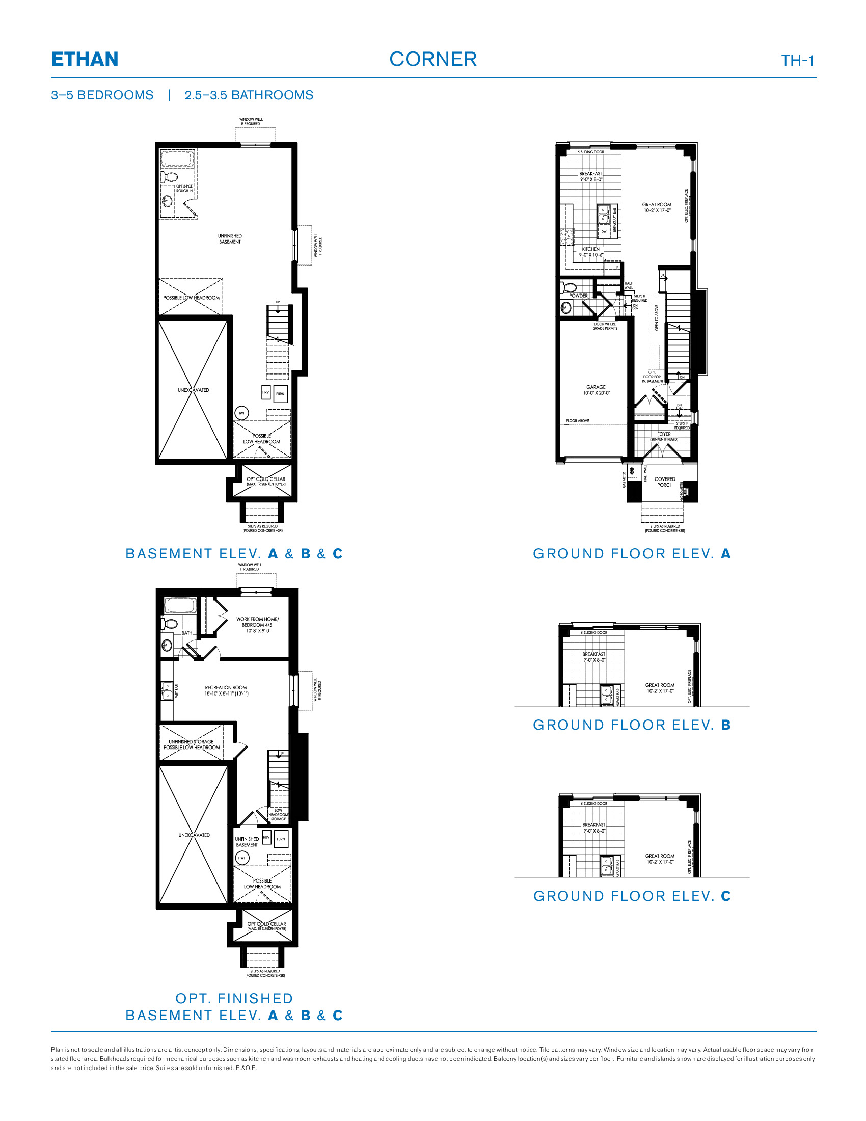 Ethan Corner floor plan