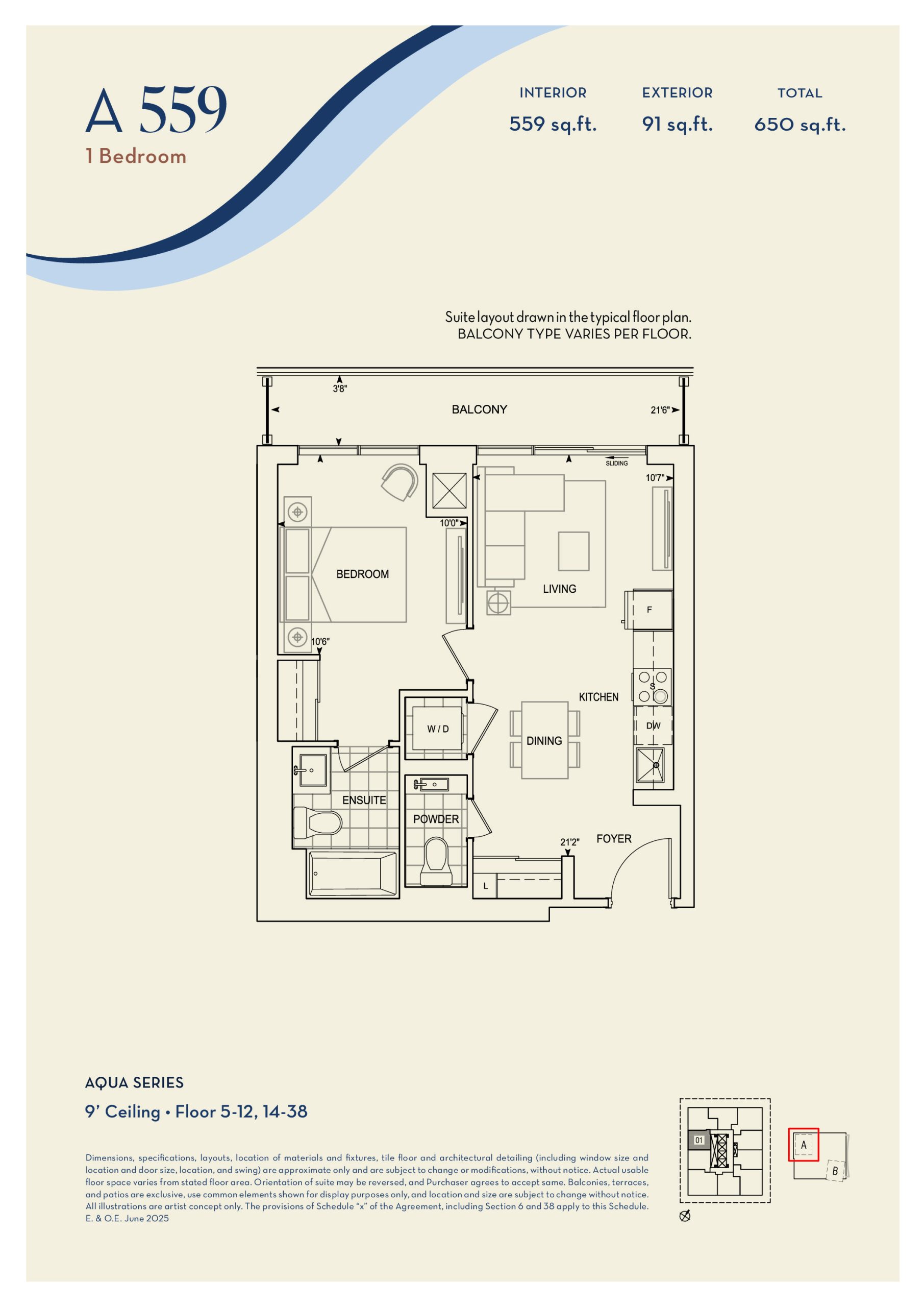 A559 floor plan