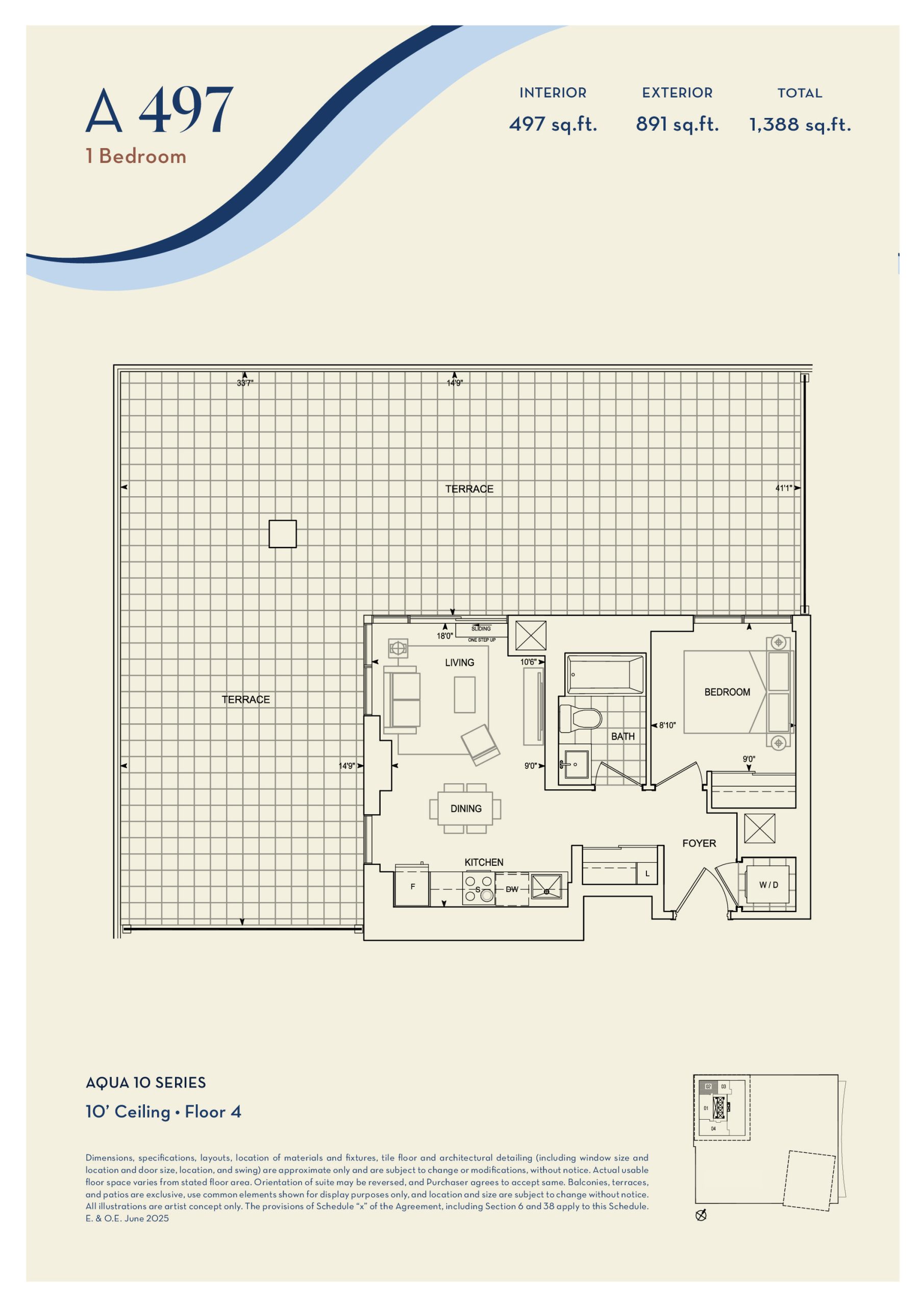 A497 floor plan