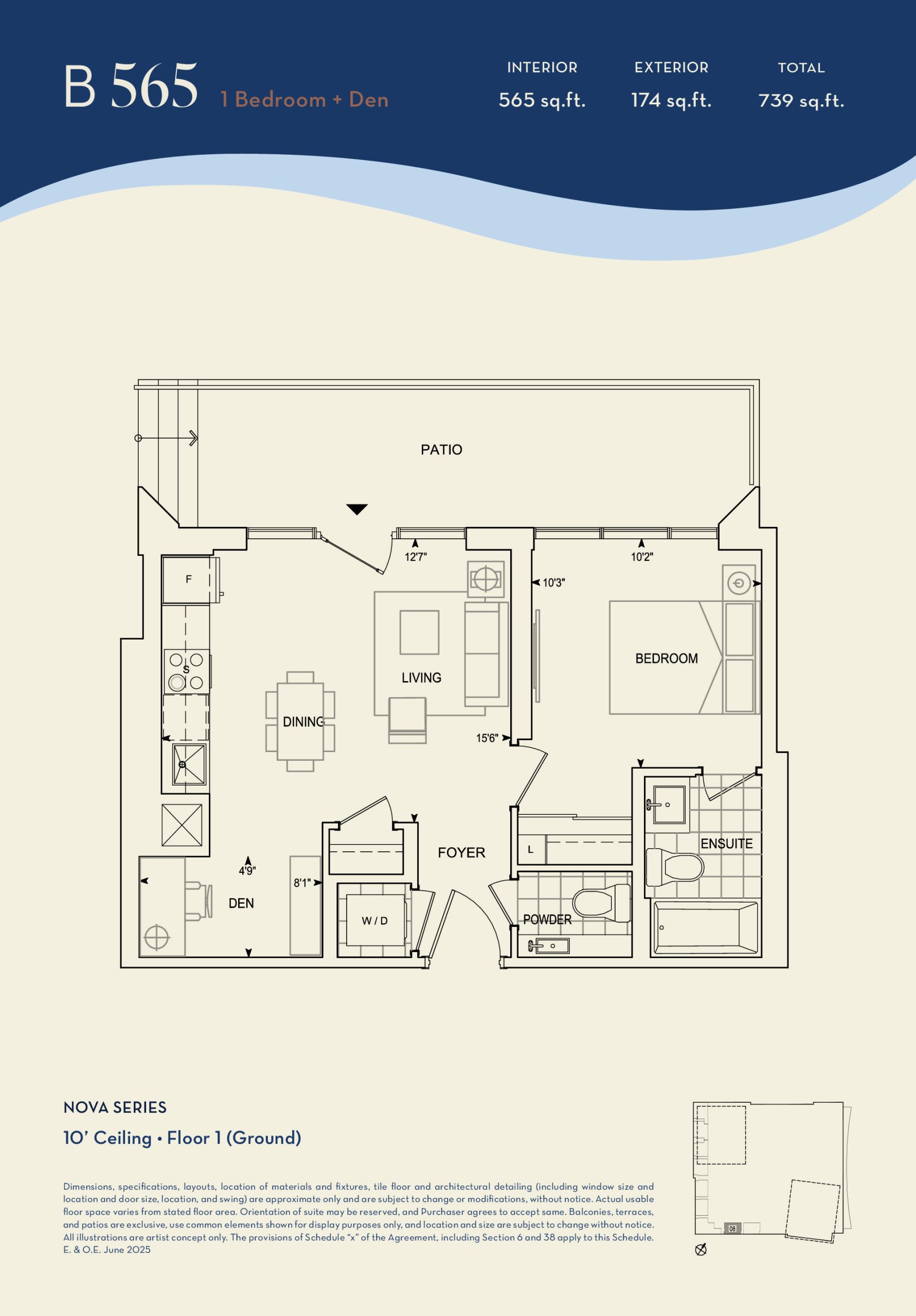 B565 floor plan