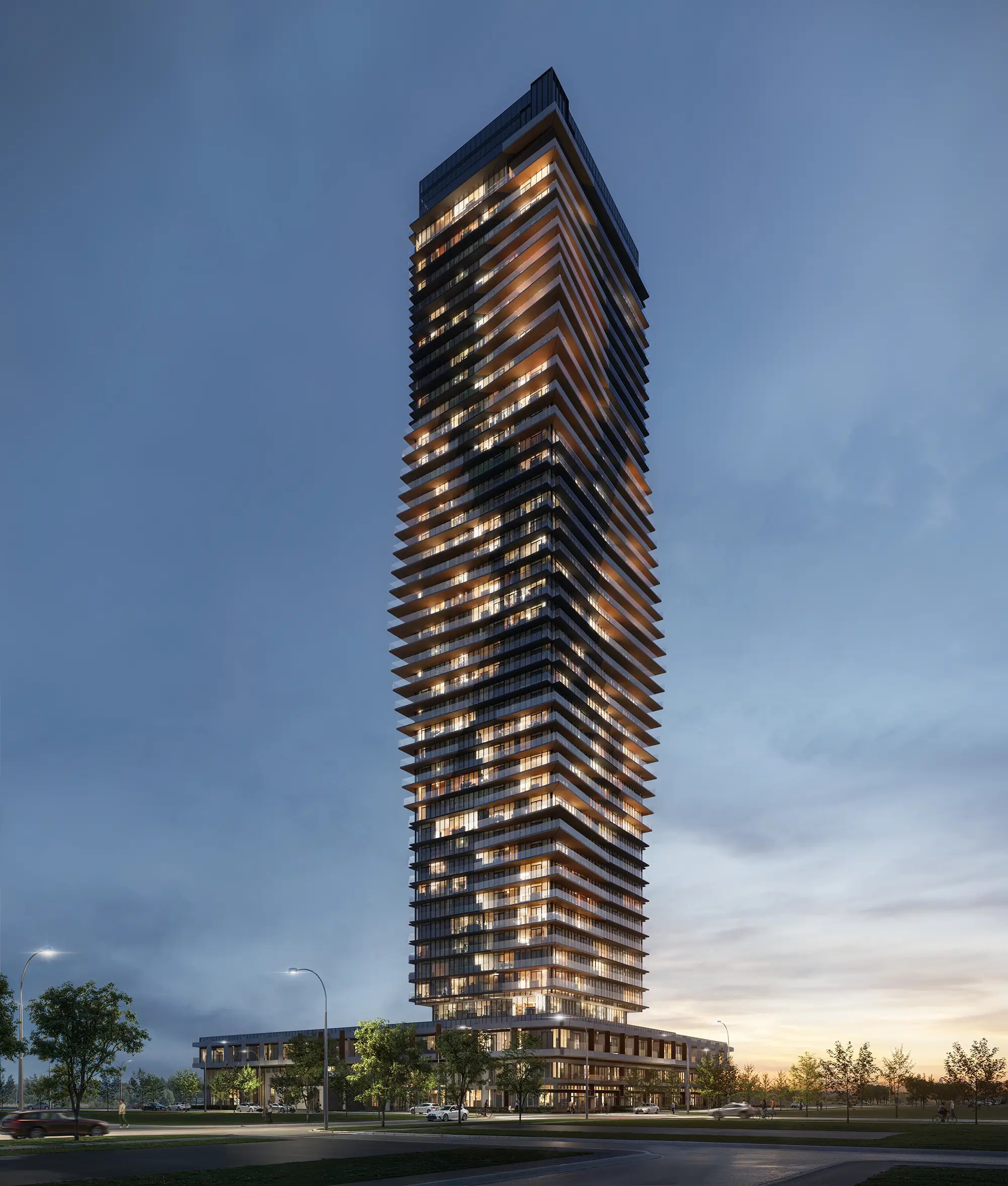 Aquanova Condos in Mississauga — rendering 3