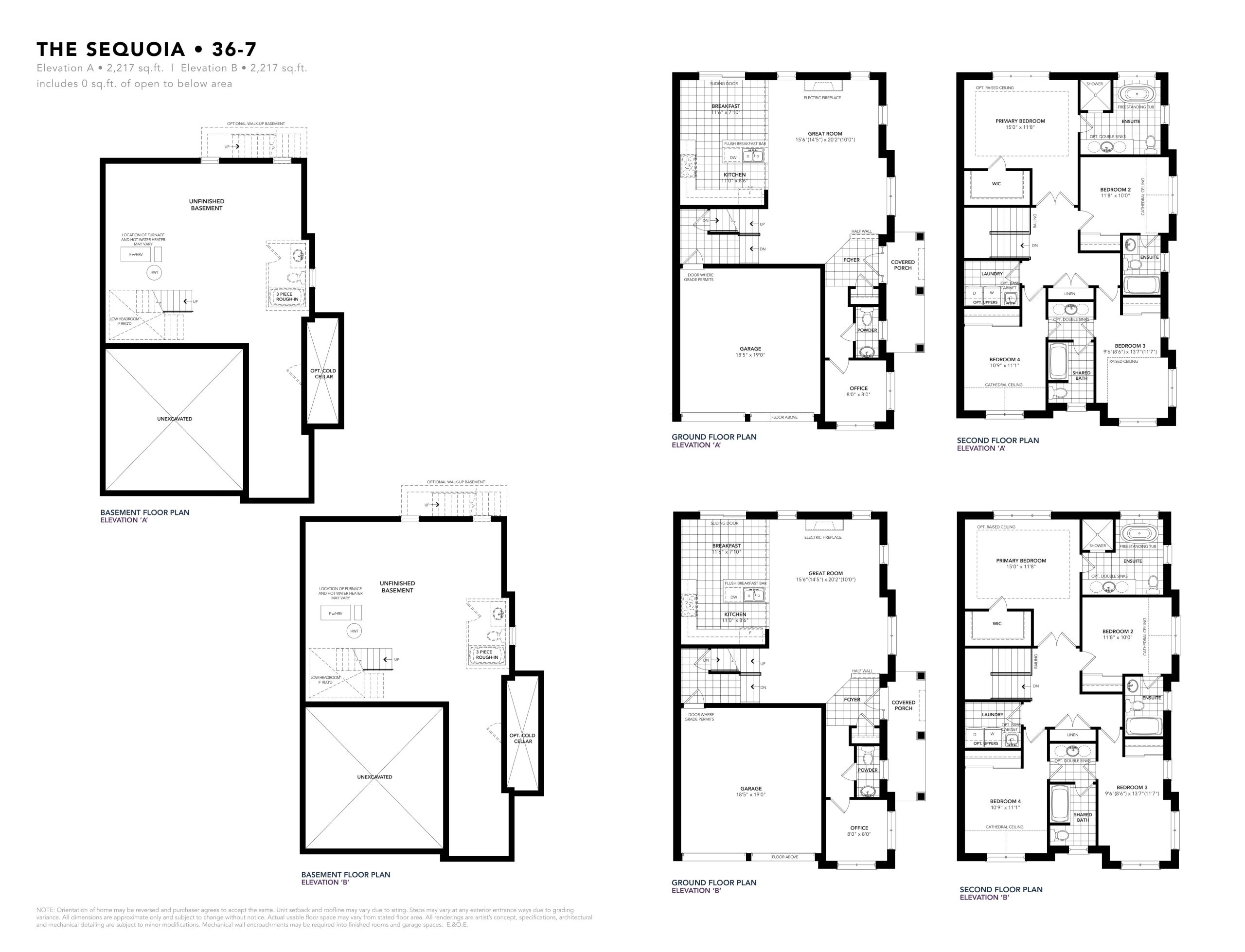 The Sequoia floor plan