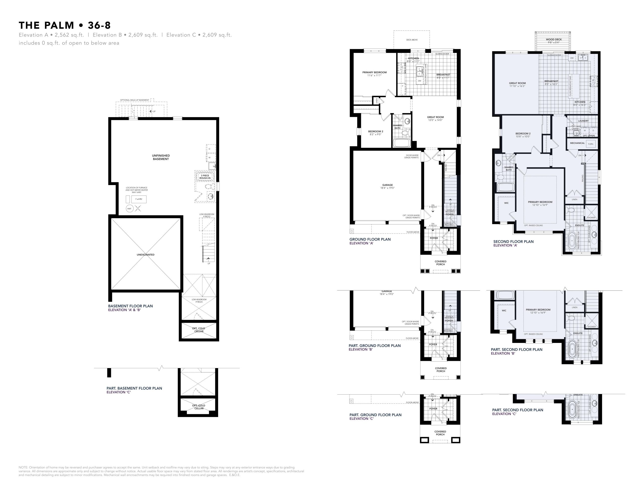 The Palm floor plan