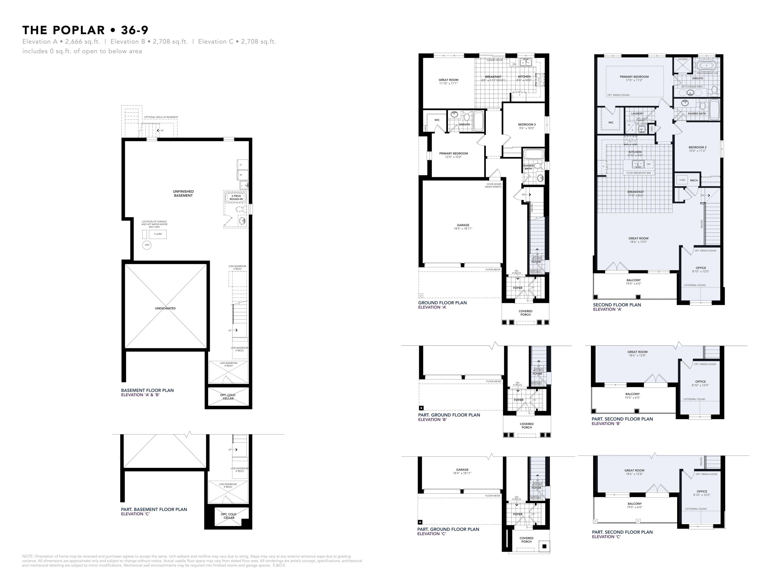 The Poplar floor plan