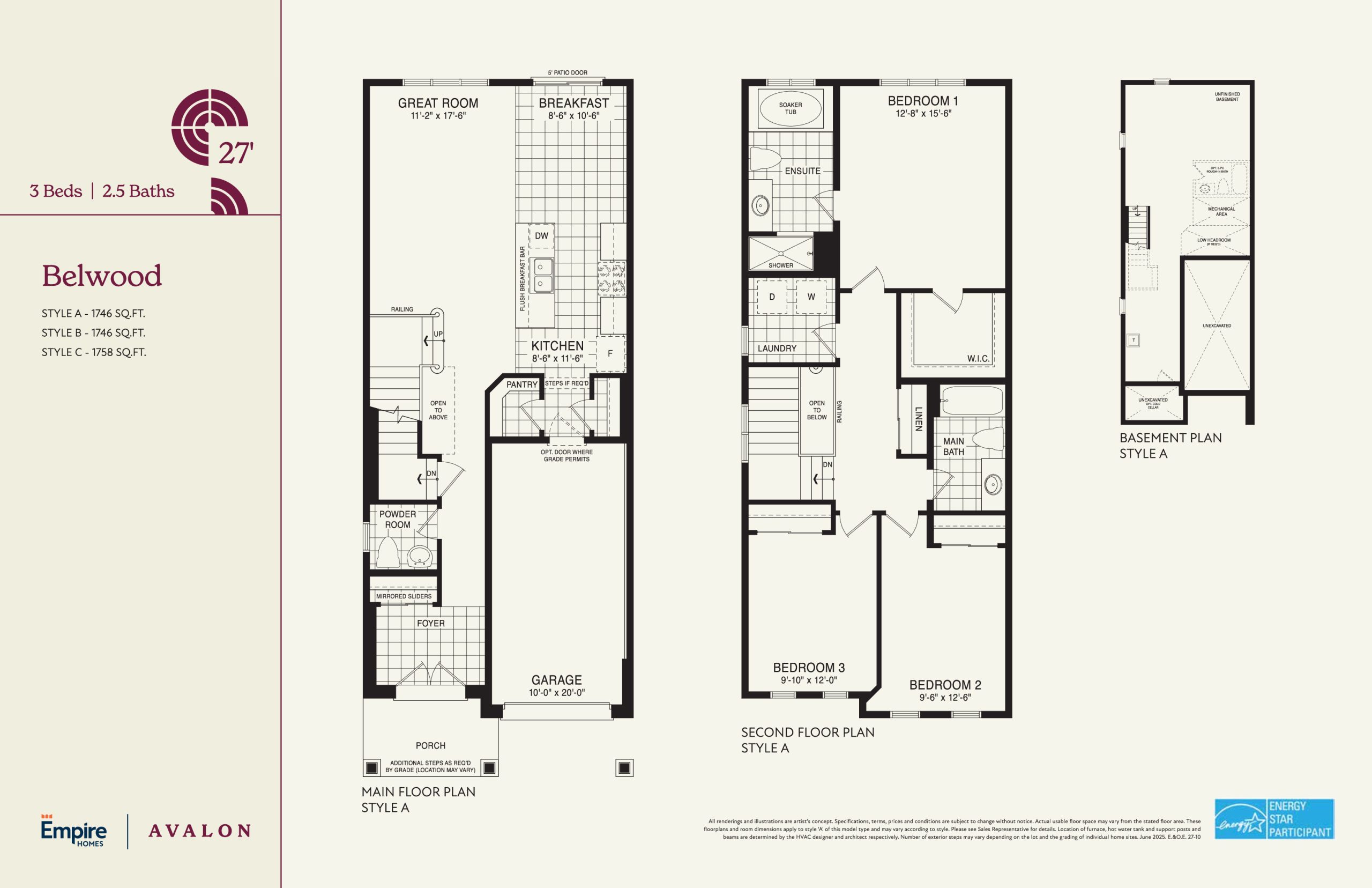 Belwood floor plan