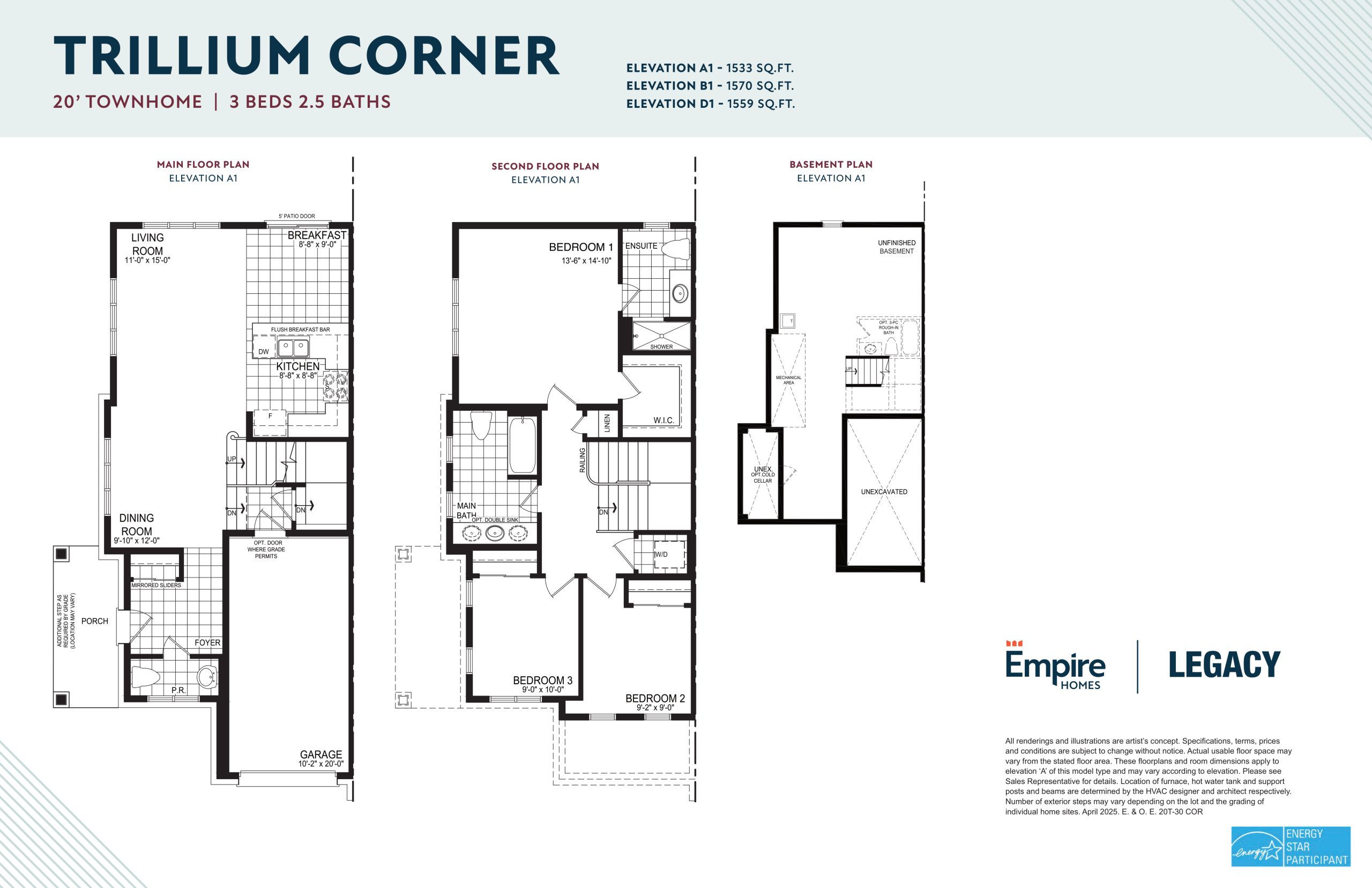 Trillium Corner floor plan