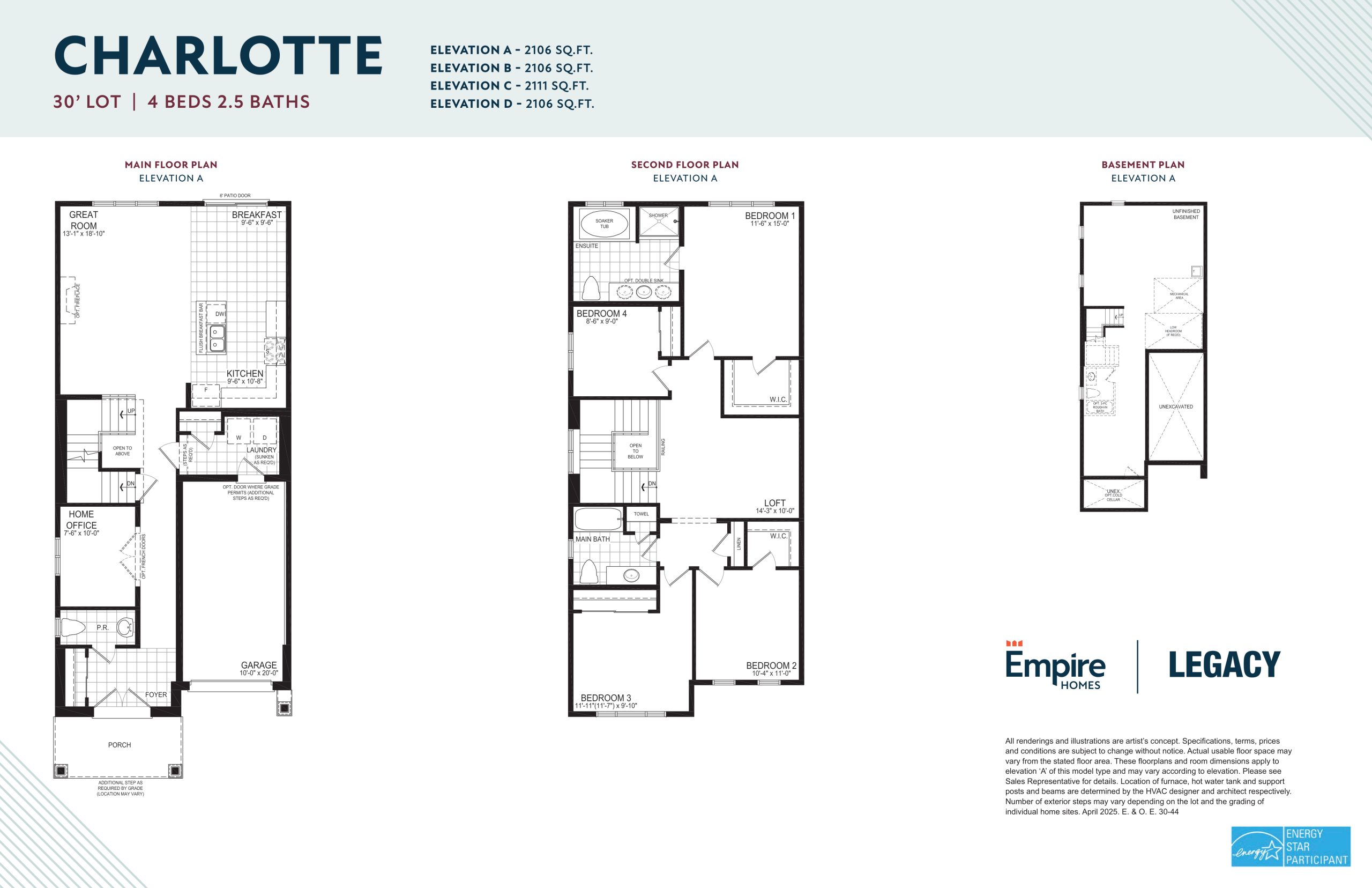 Charlotte floor plan
