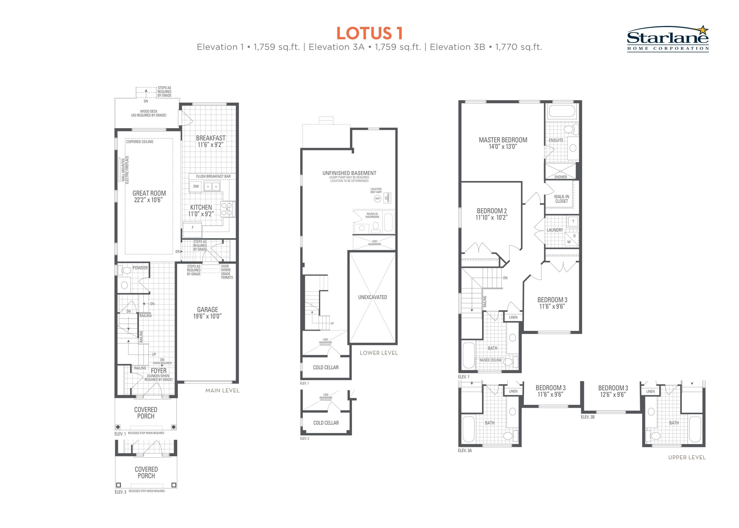 Lotus 1 plan preview