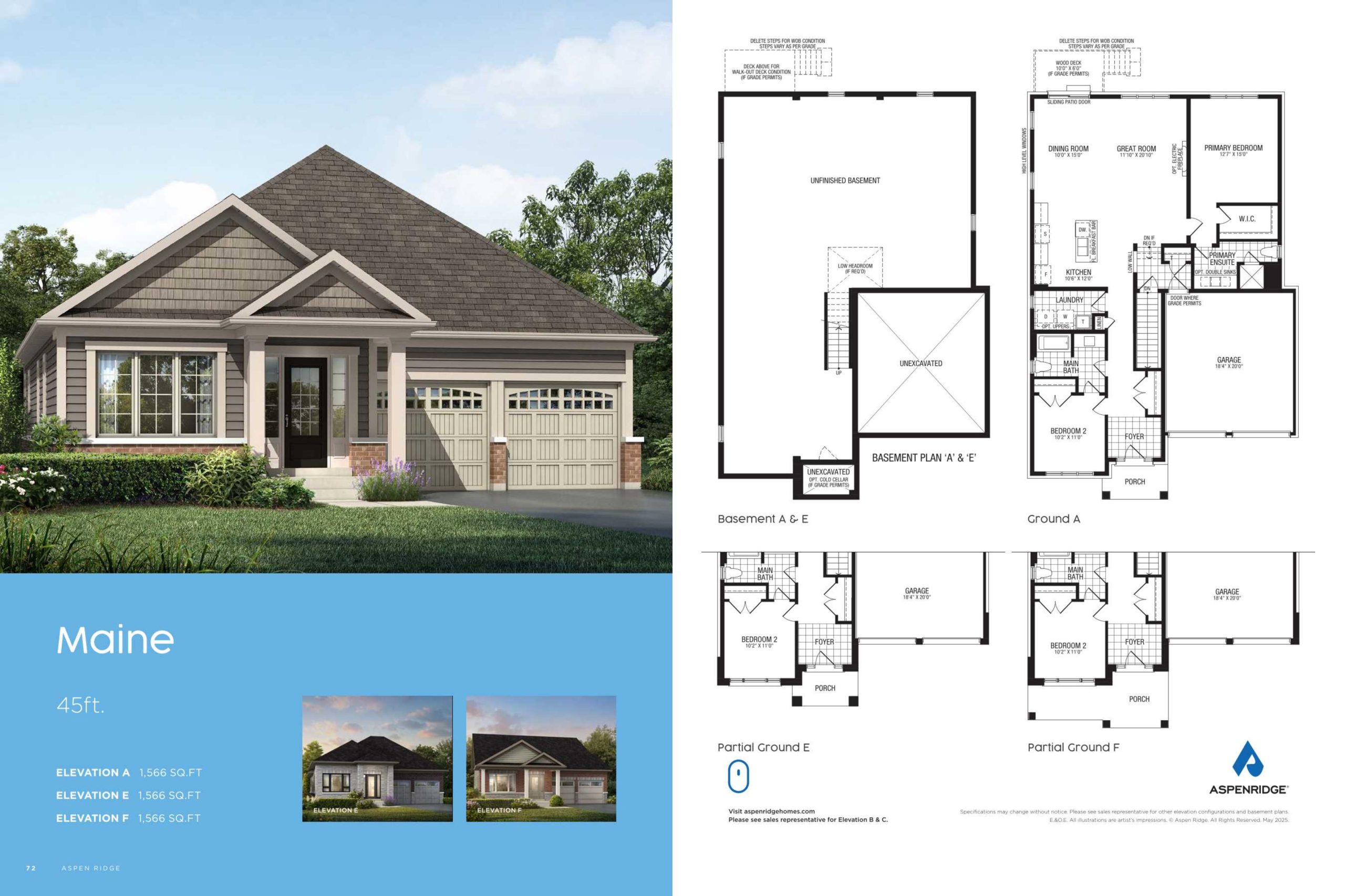 Maine floor plan