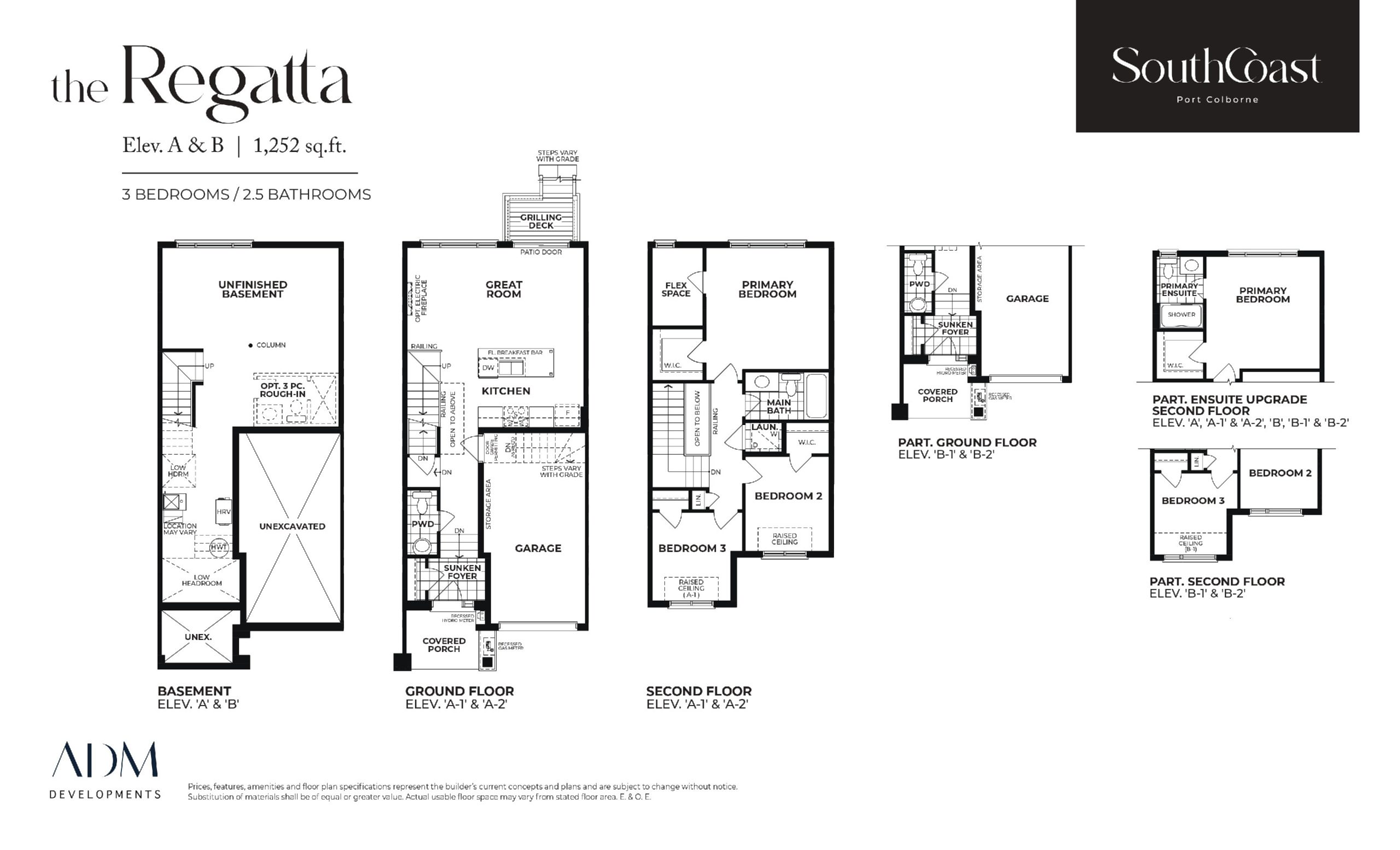 The Regatta floor plan