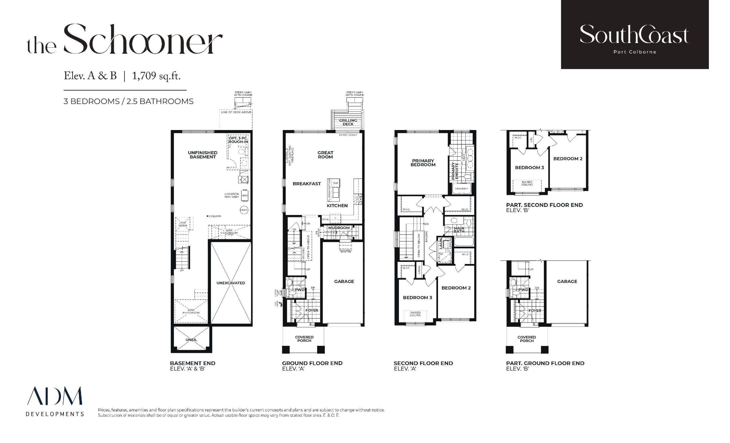 The Schooner floor plan