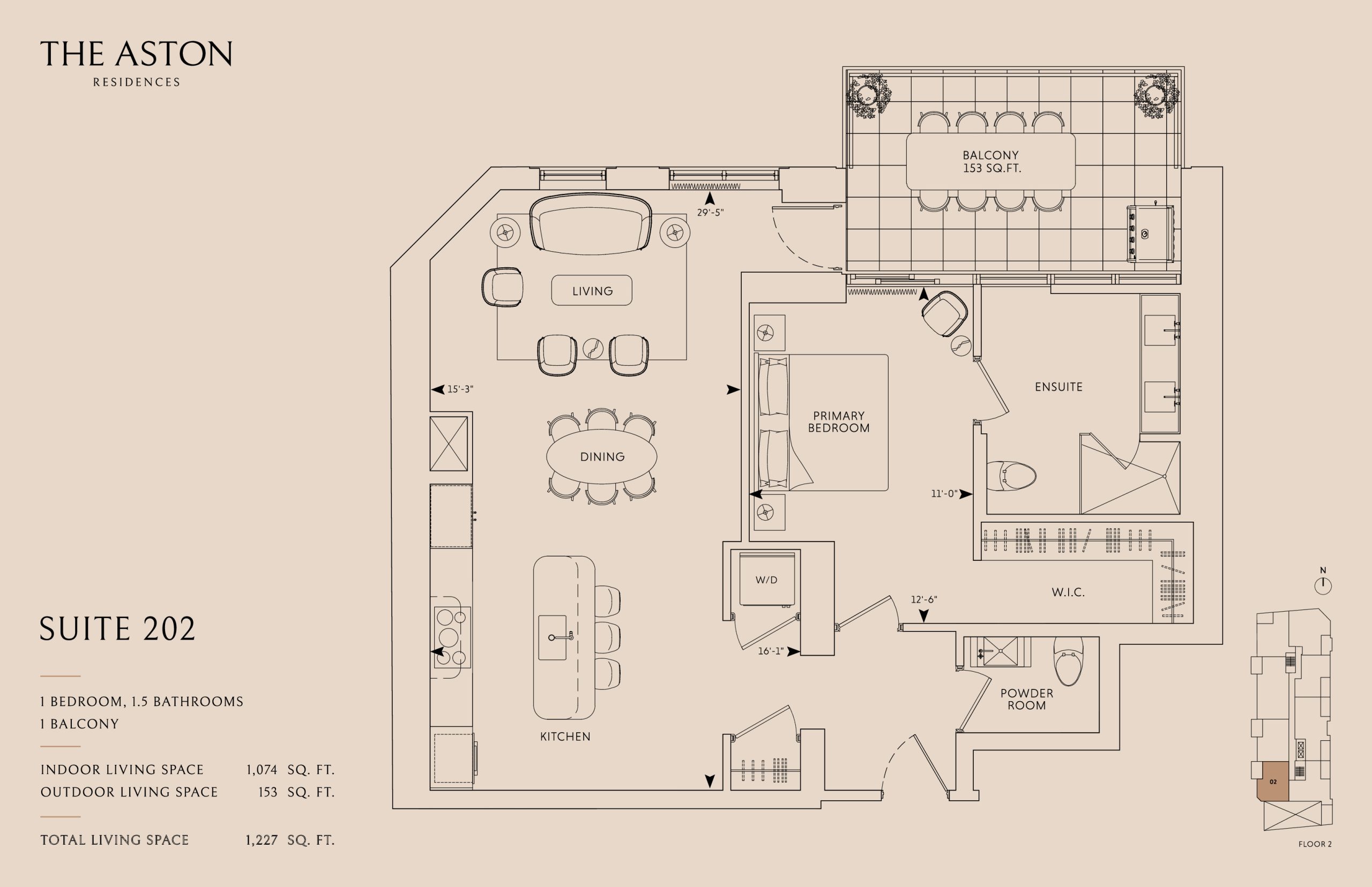 Suite 202 floor plan