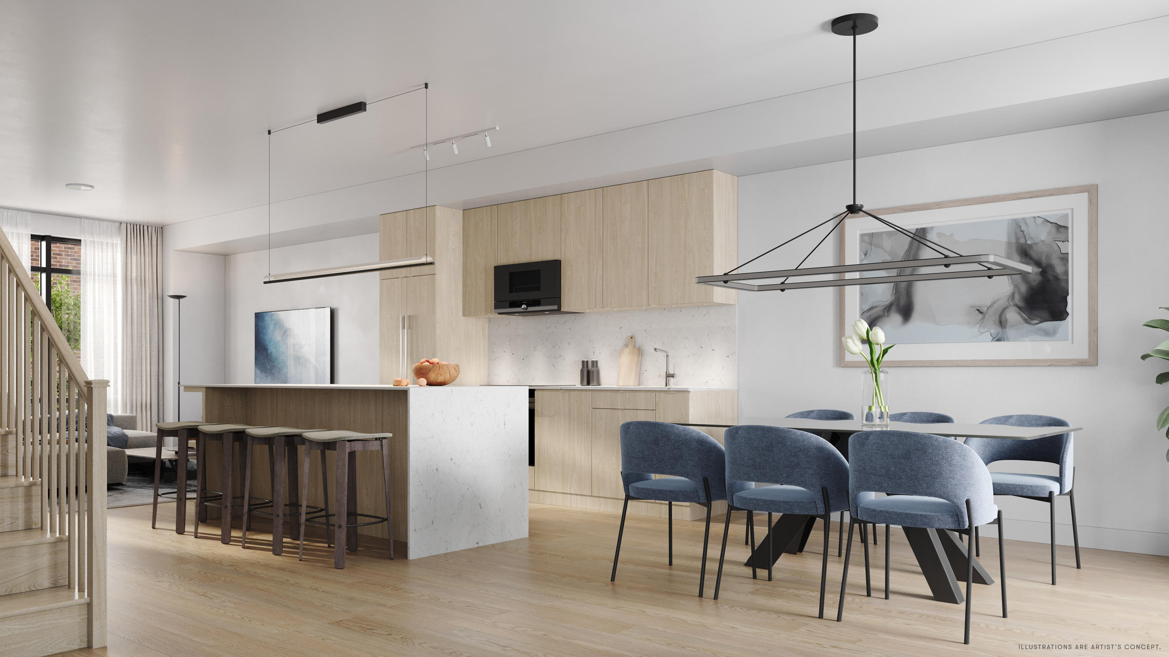 The Mason Towns at Brightwater in Mississauga — rendering 7