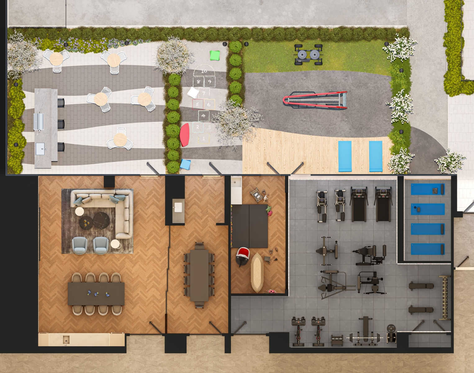 The Townhome Collection at Exhale in Mississauga — rendering 19