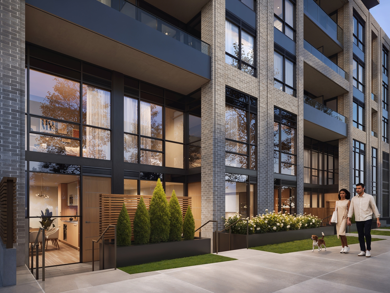 The Townhome Collection at Exhale in Mississauga — rendering 4