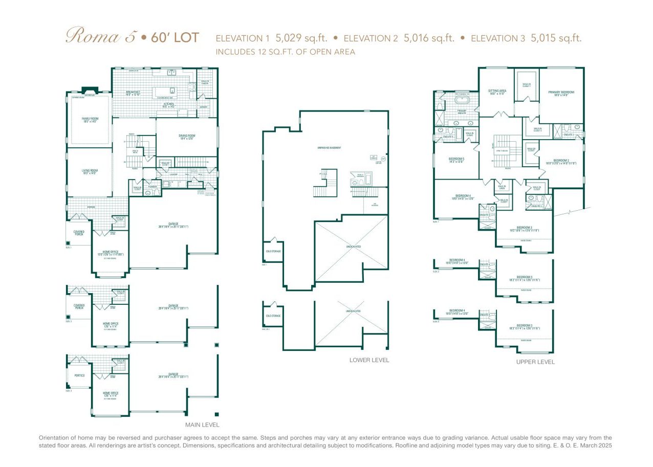 Roma 5 floor plan