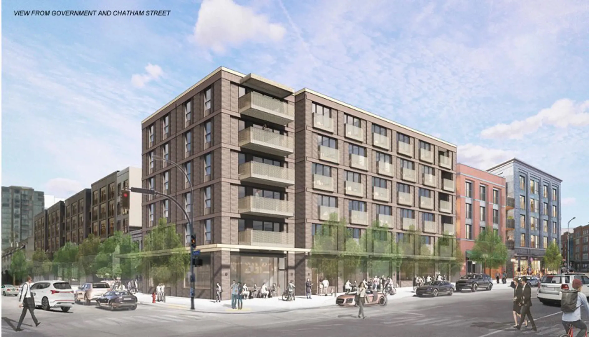 1885 Government Street Condos, Victoria. Artist’s rendering.