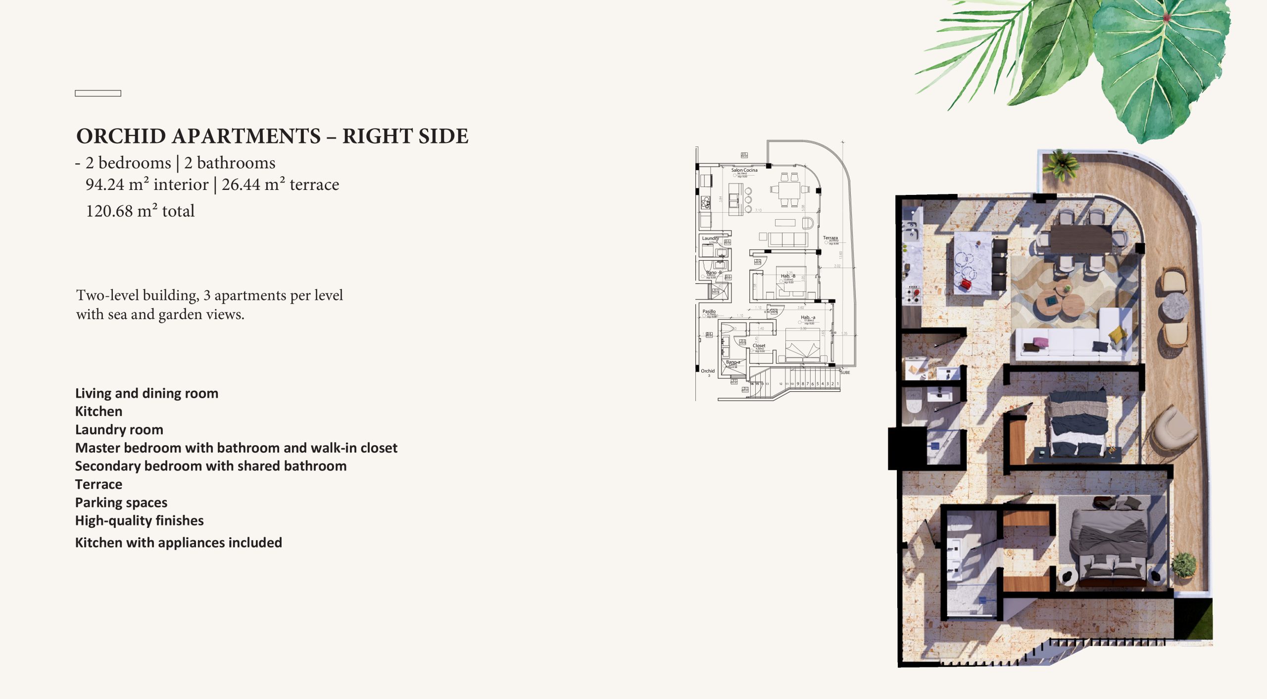 Orchid (A1) - Right Side plan preview