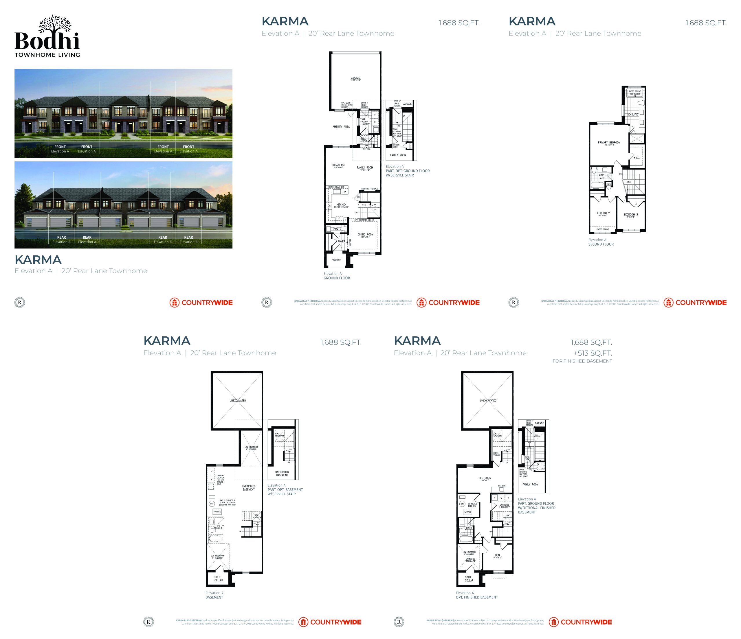 Karma (Elevation A) floor plan