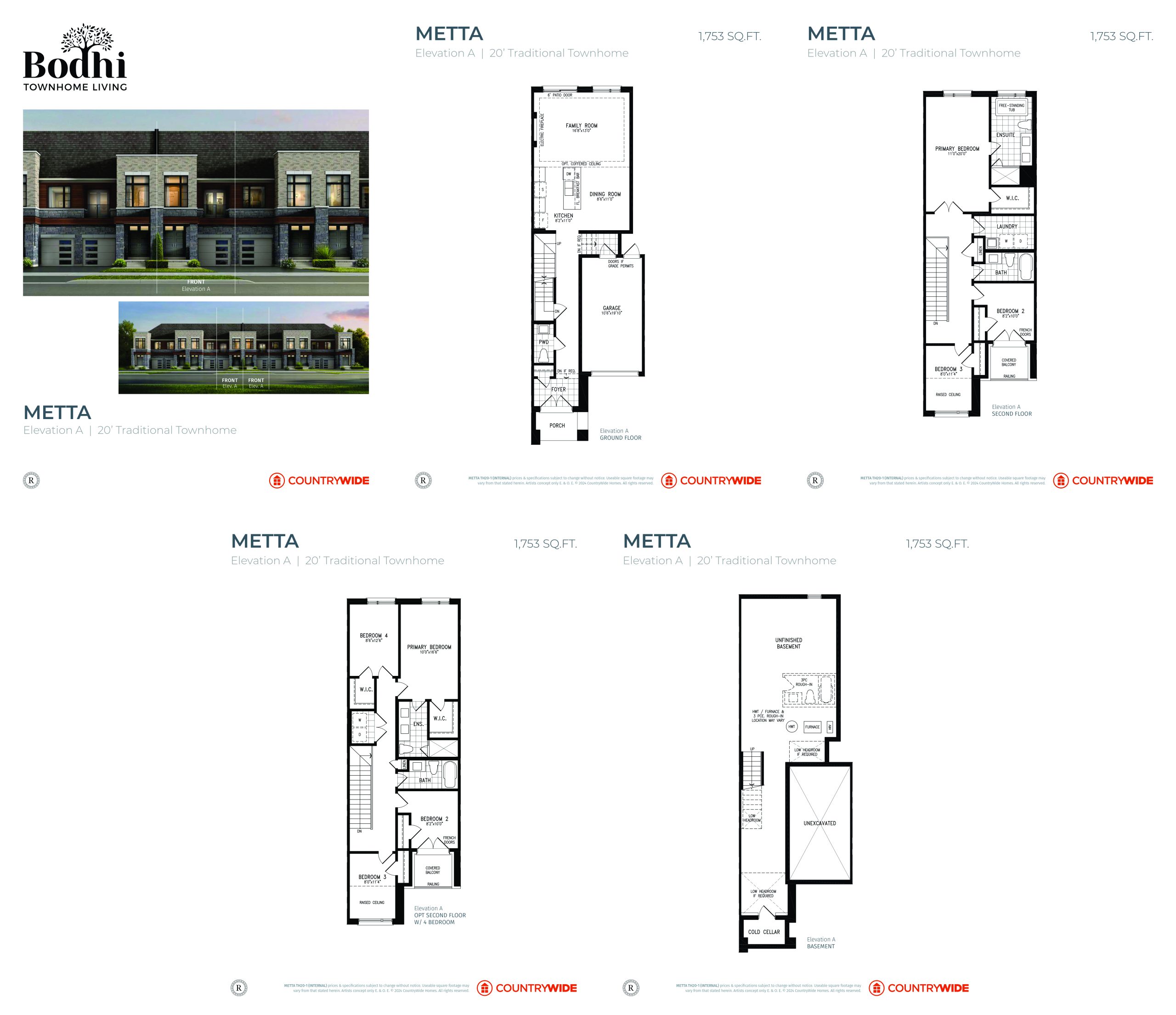 Metta (Elevation A) floor plan