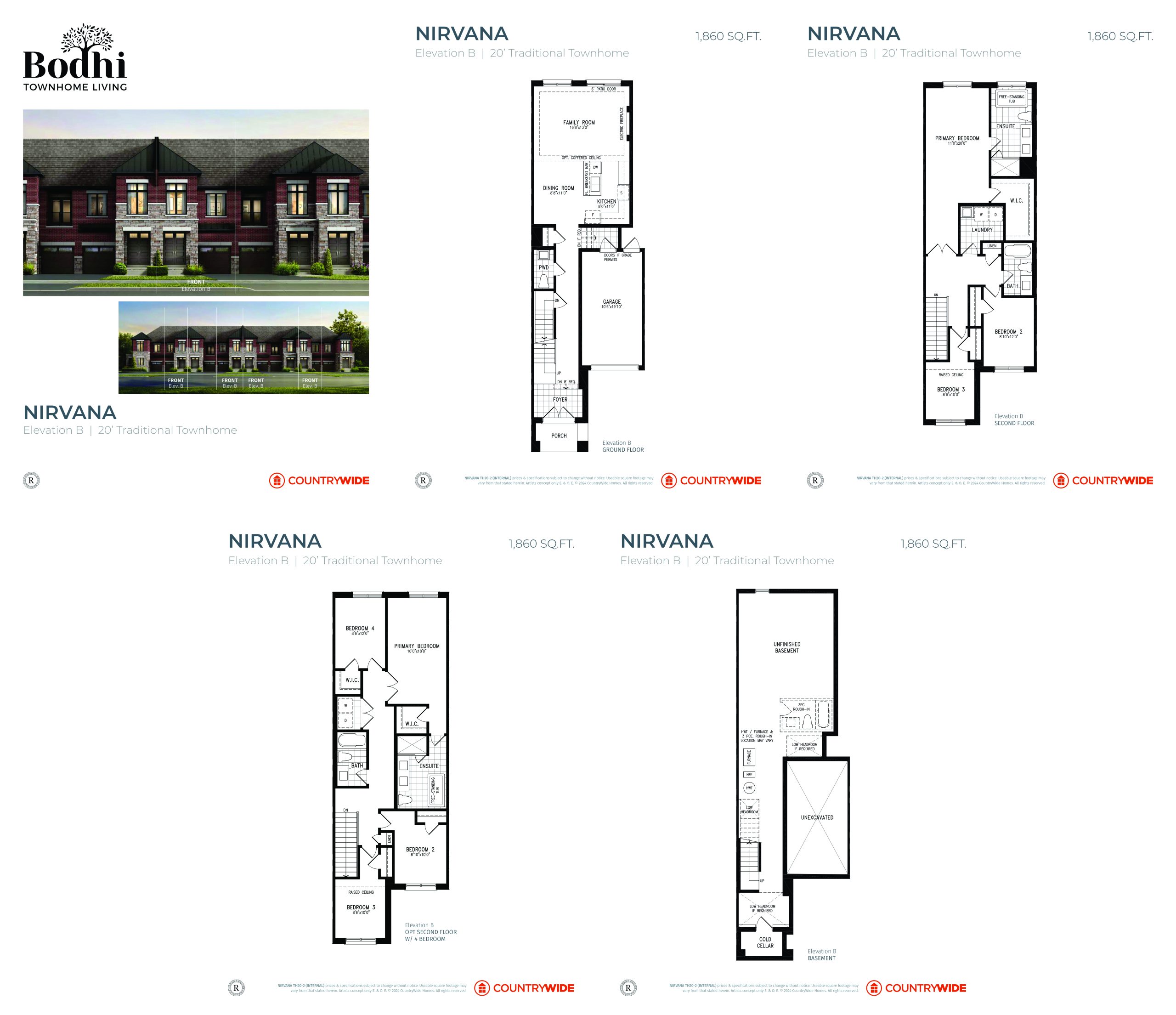 Nirvana (Elevation B) floor plan