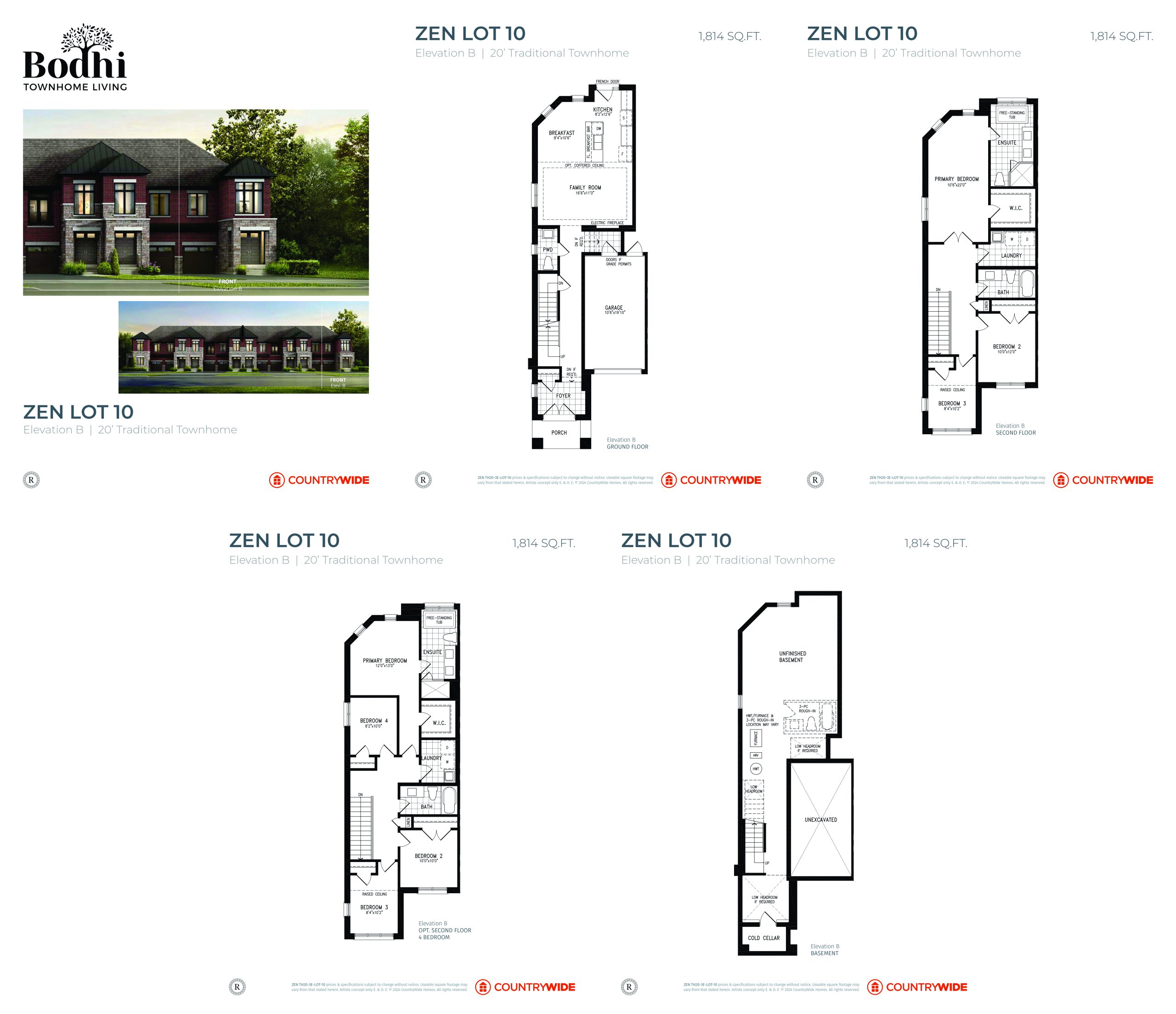 Zen (Elevation B) Lot 10 floor plan