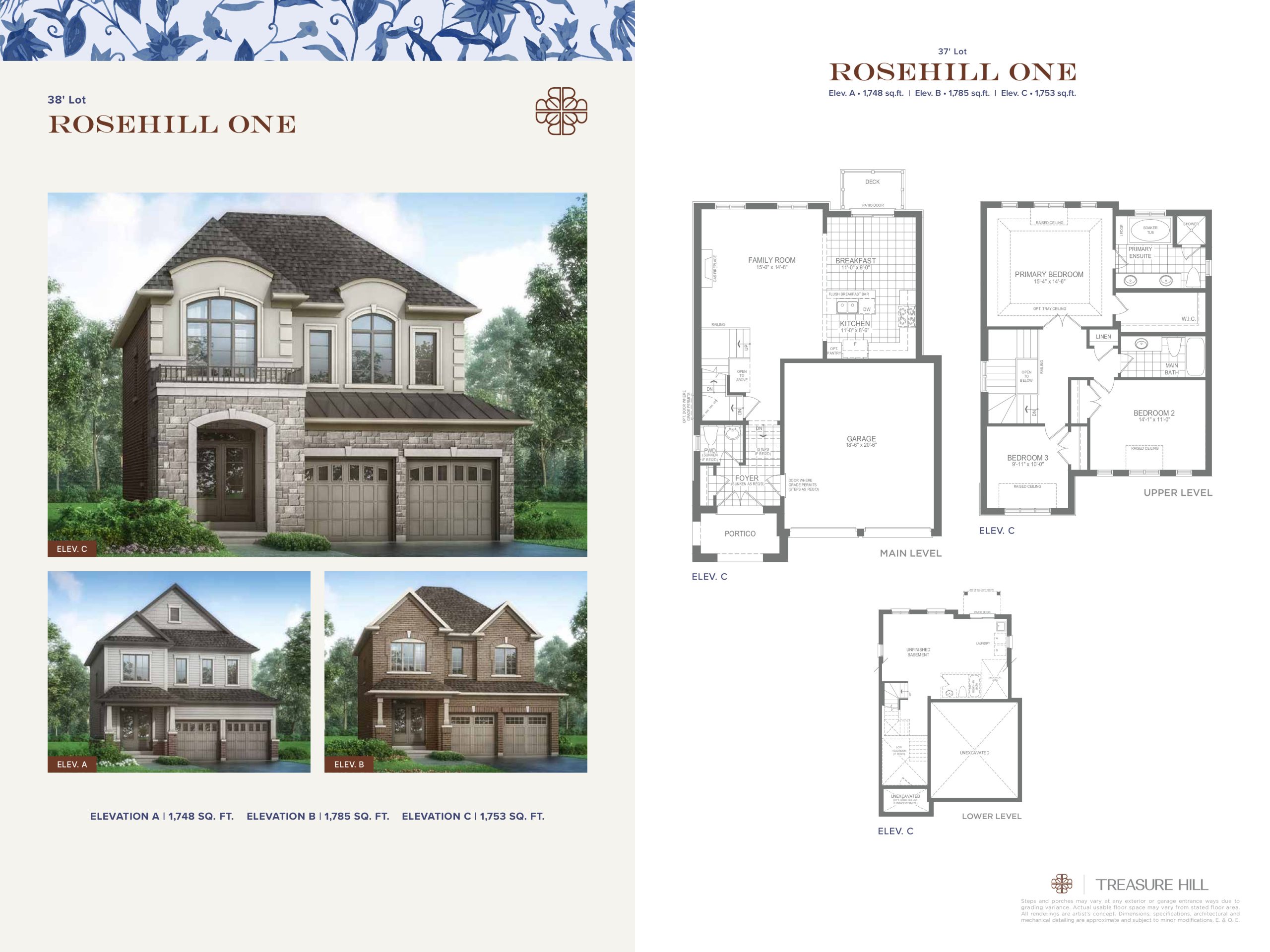 Rosehill One floor plan