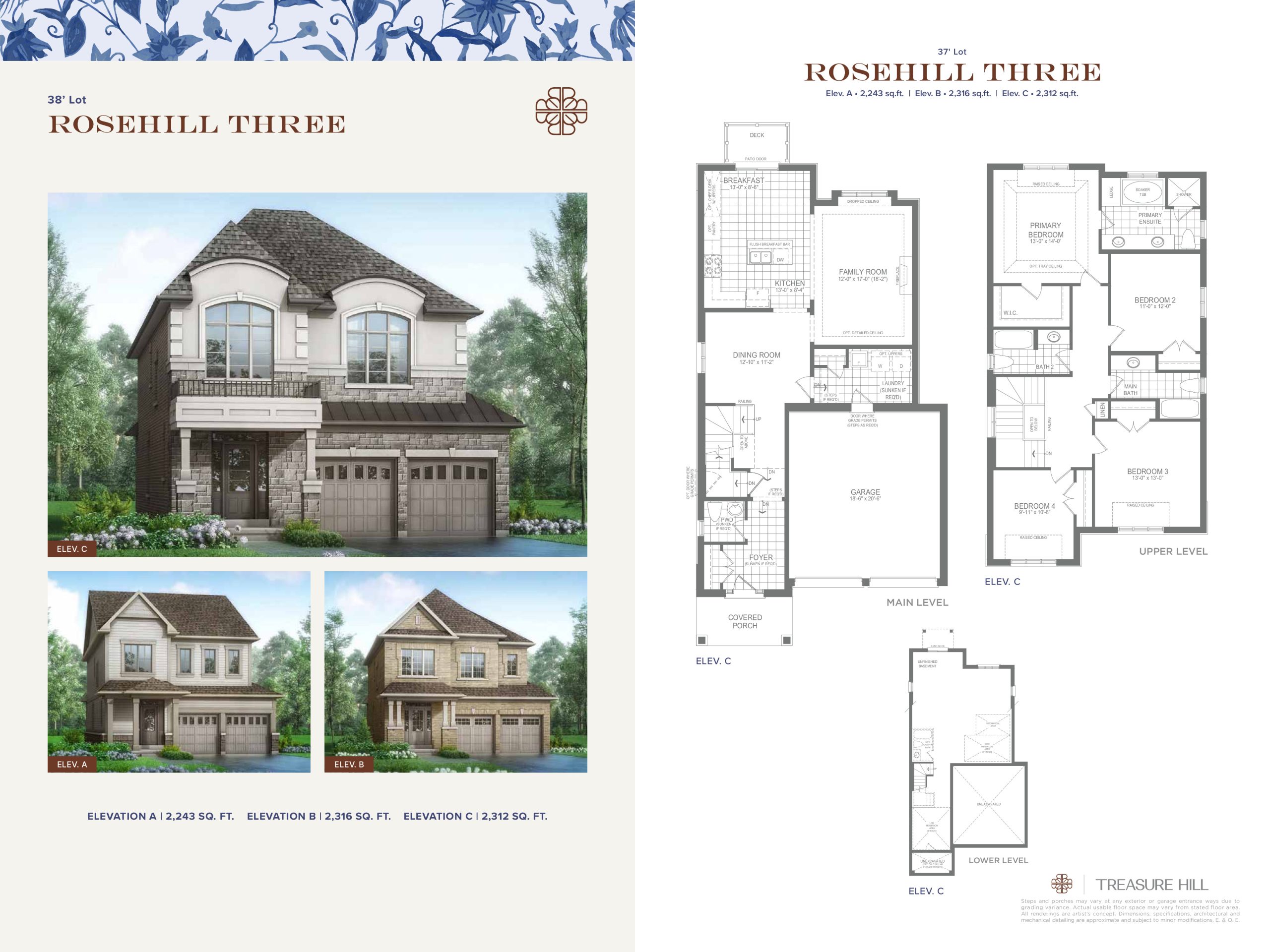 Rosehill Three floor plan