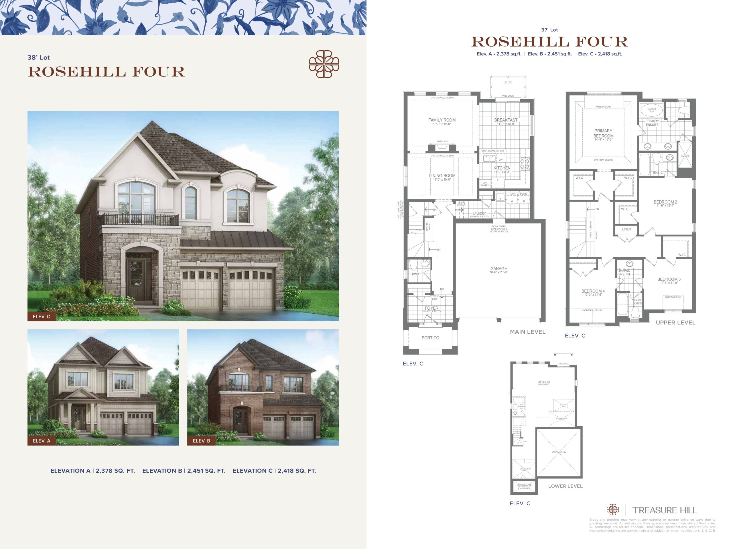 Rosehill Four floor plan