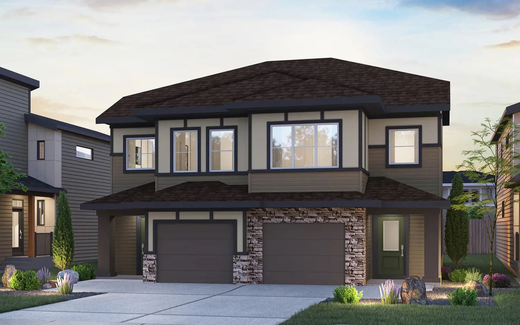 Chappelle Gardens in Edmonton — rendering 3
