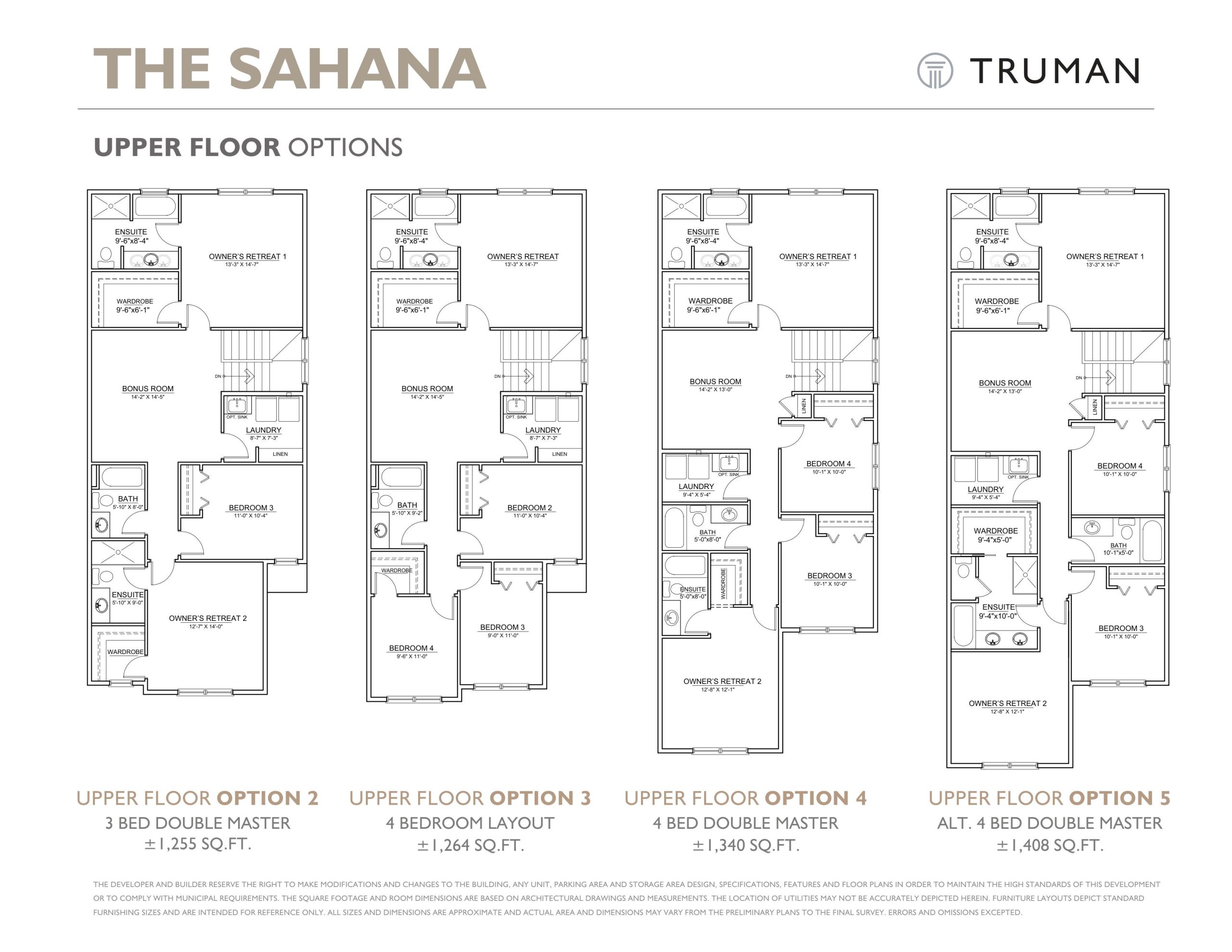 The Sahana (2nd Floor Options) floor plan