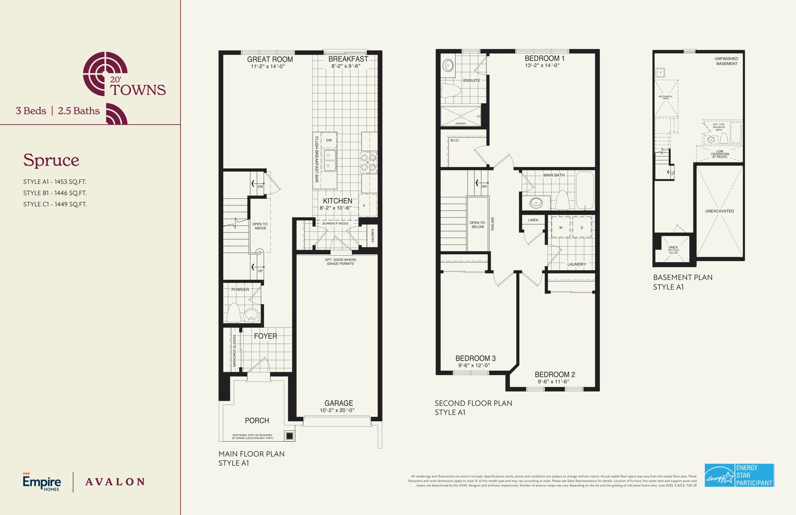 Spruce floor plan