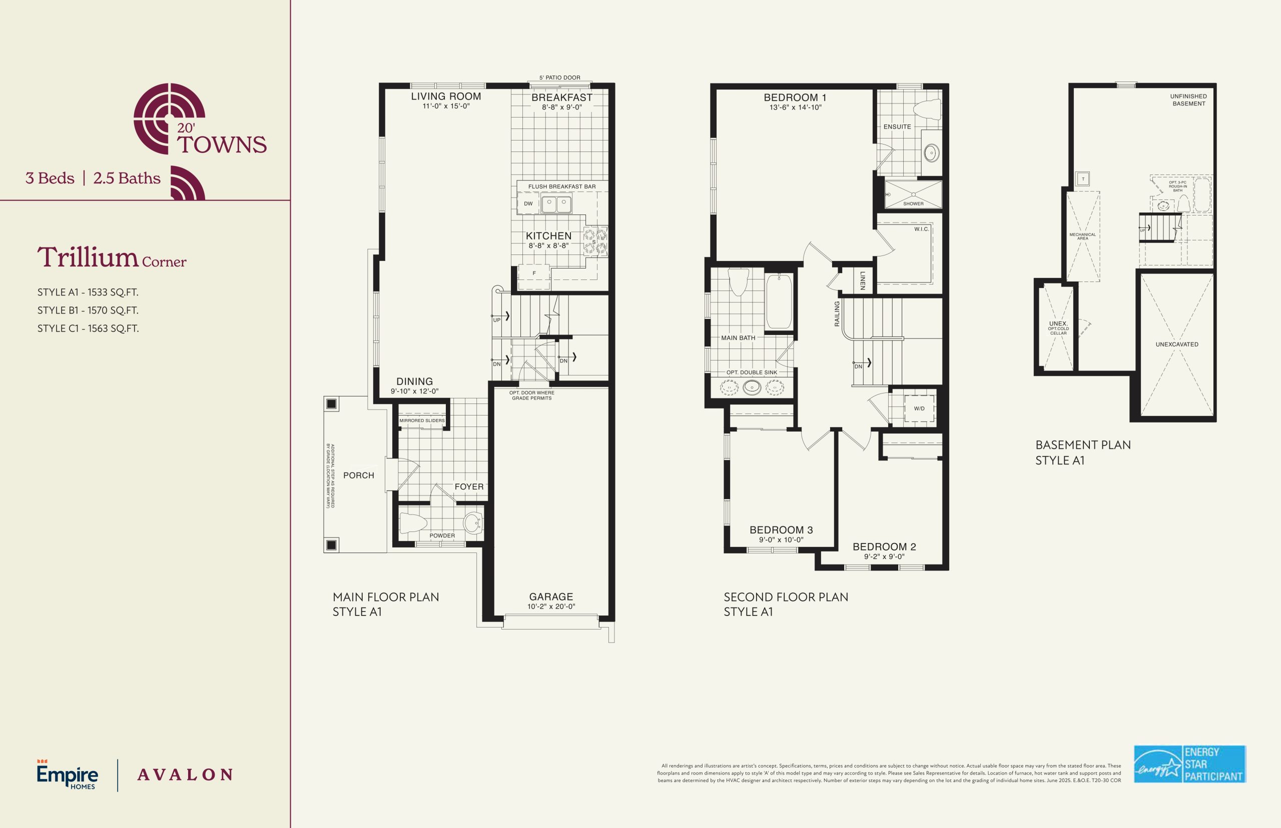 Trillium Corner floor plan
