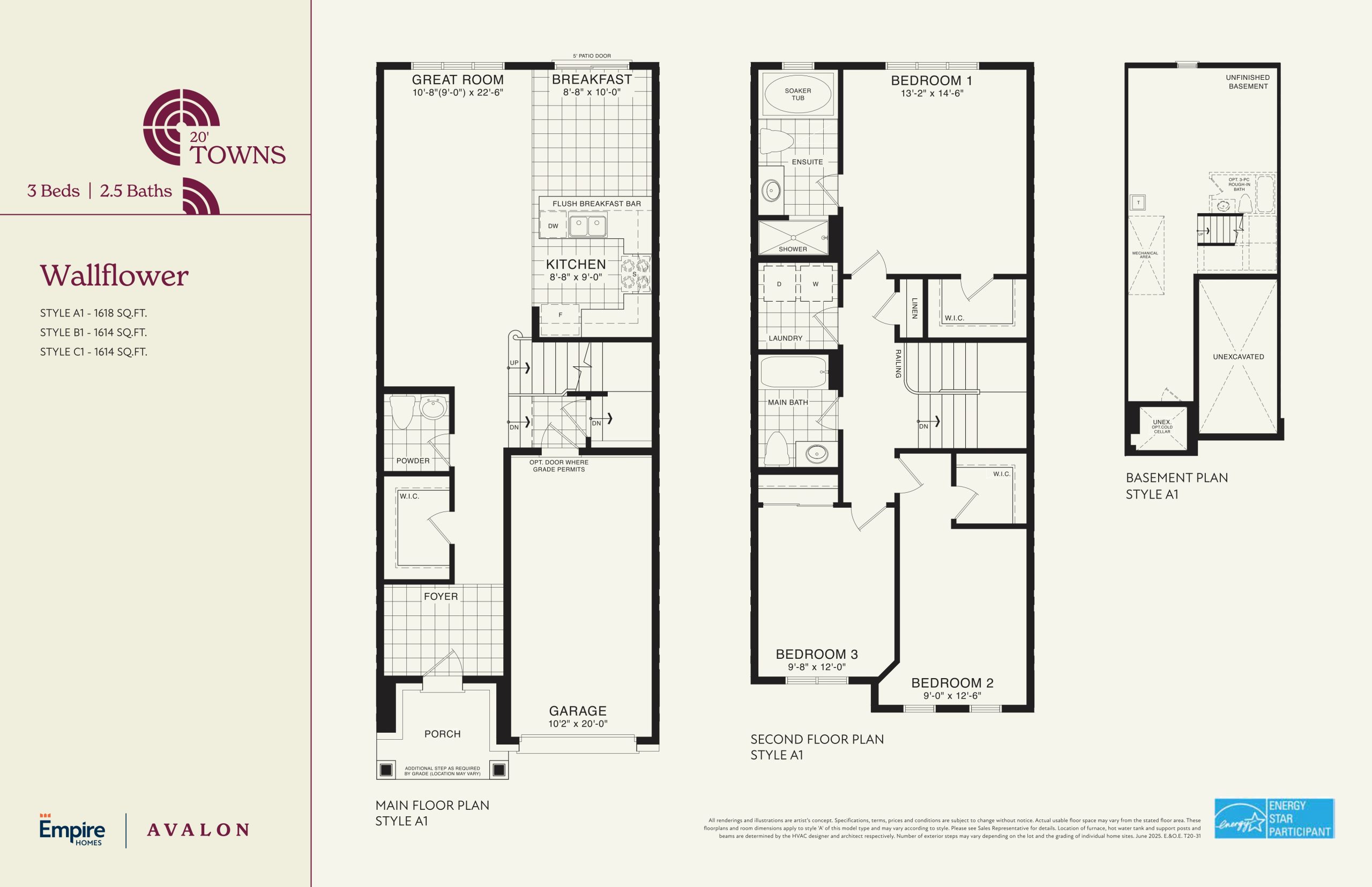 Wallflower floor plan