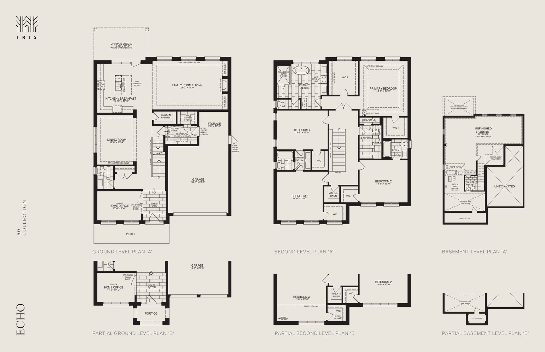 Echo (1/2) floor plan