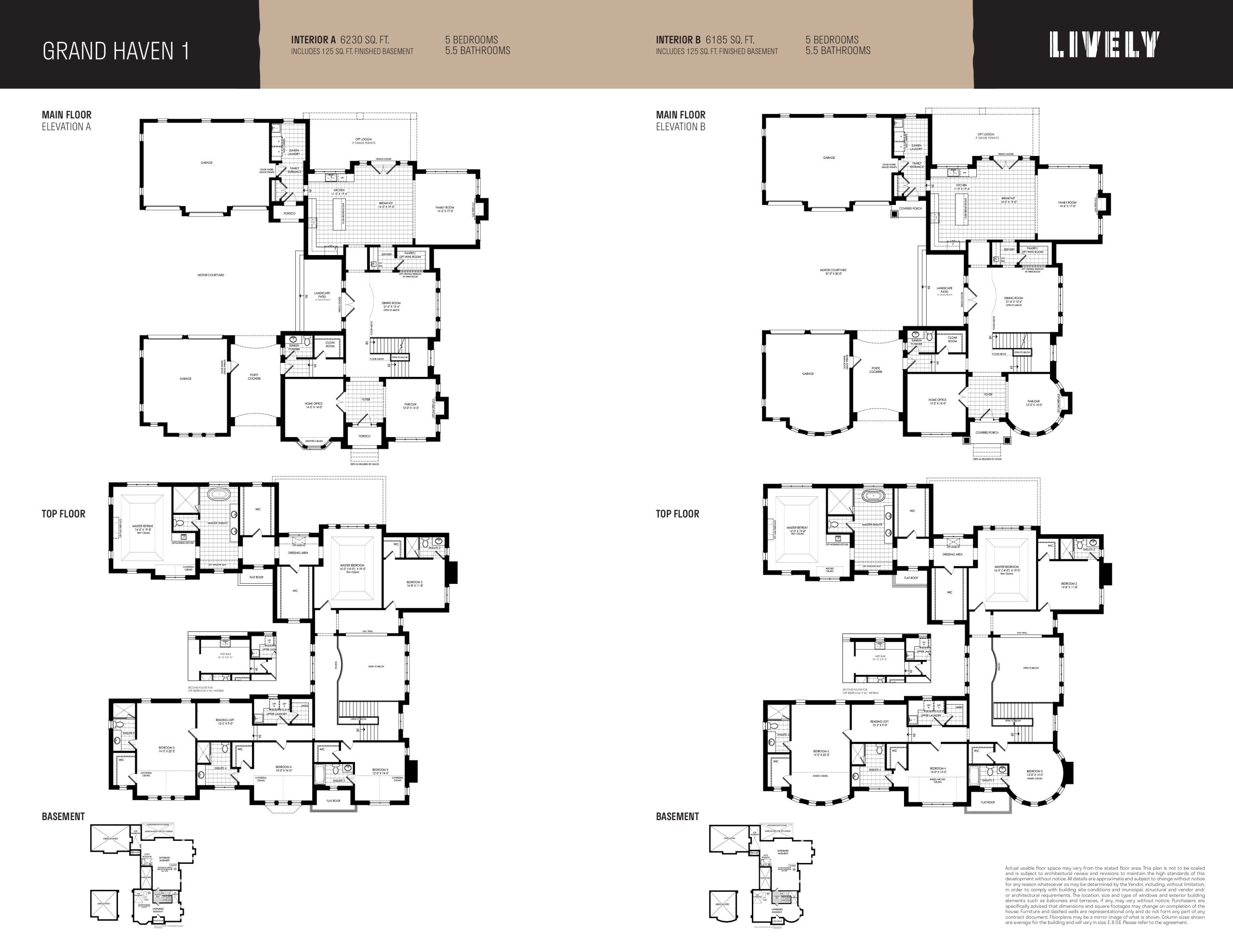 Grand Haven 1 floor plan