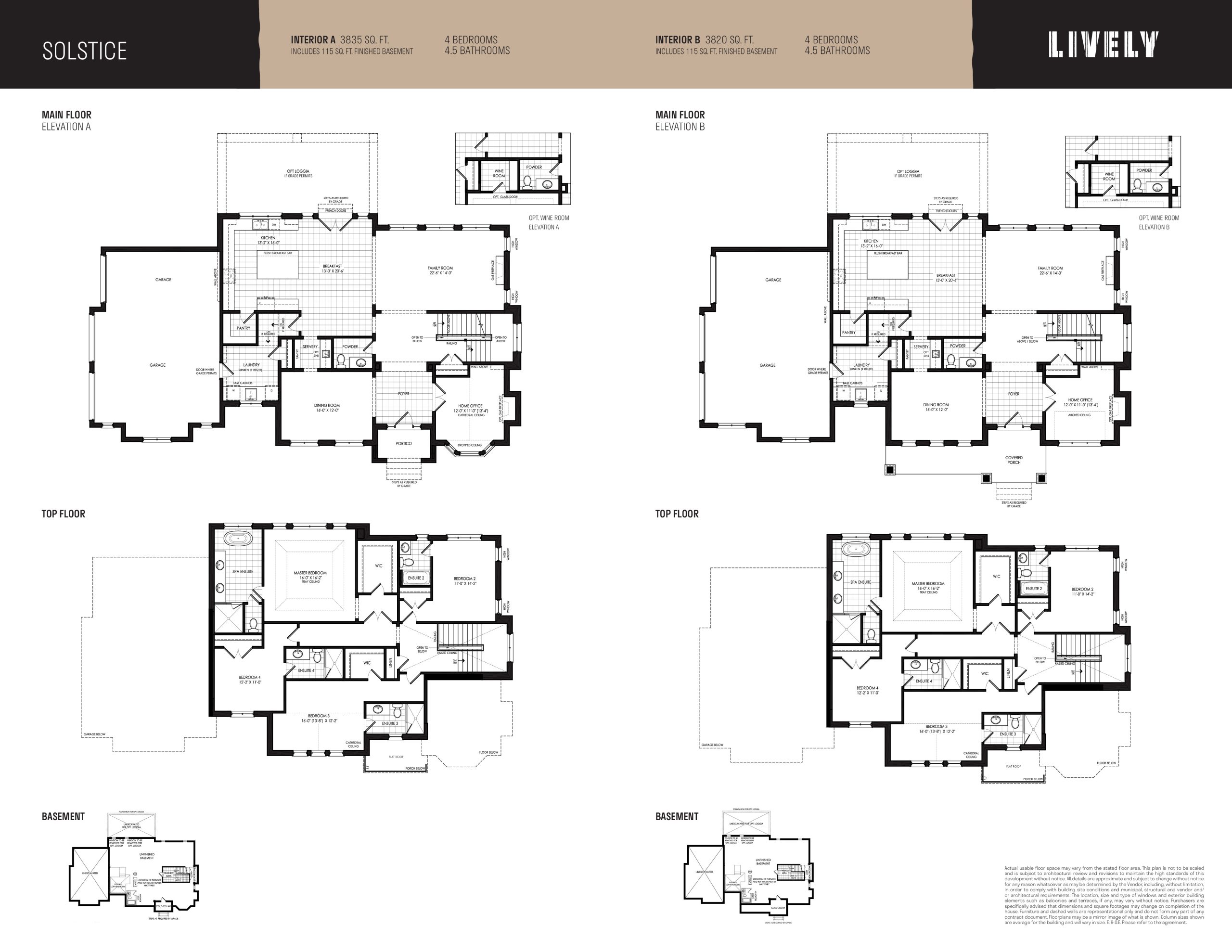 Solstice floor plan