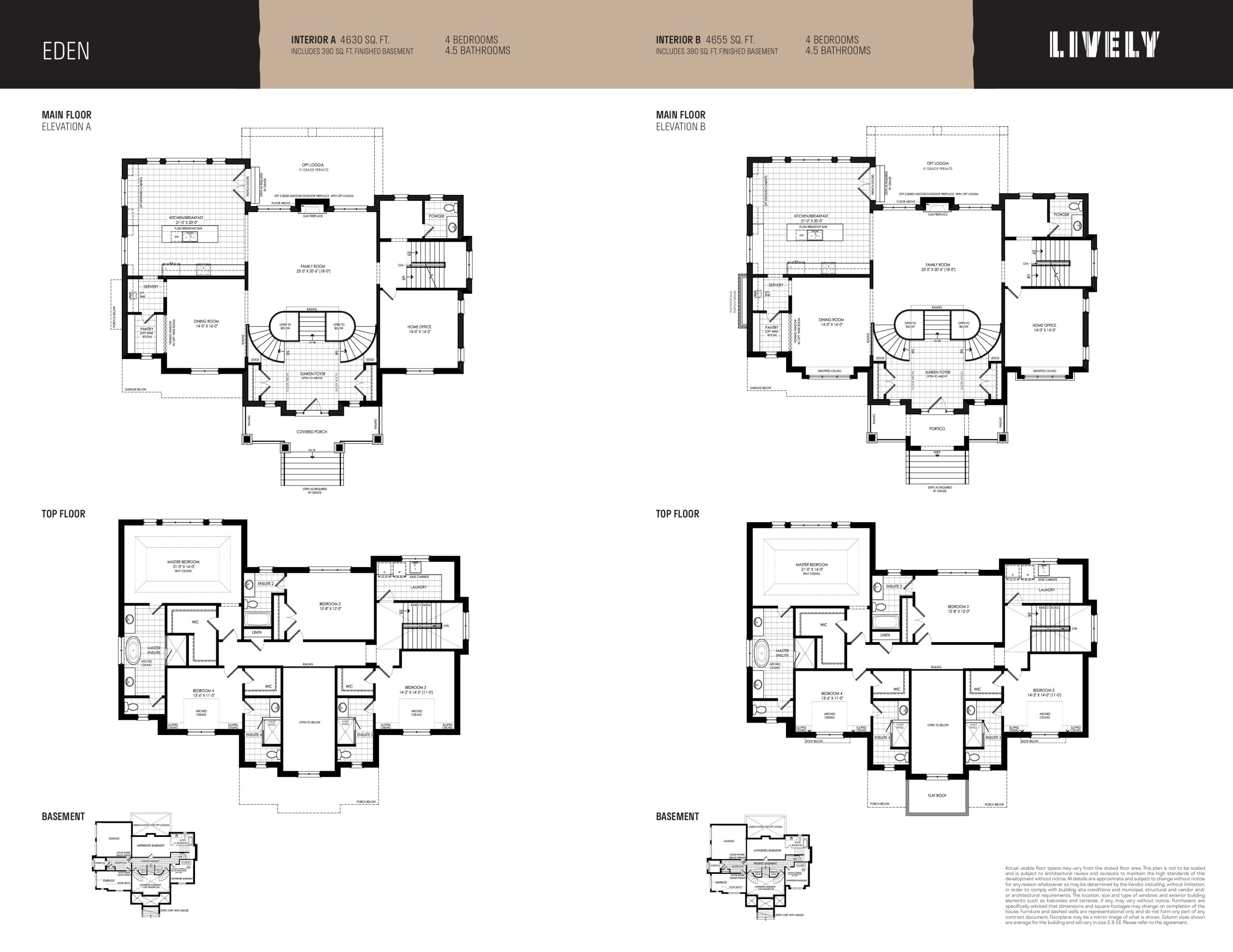 Eden floor plan
