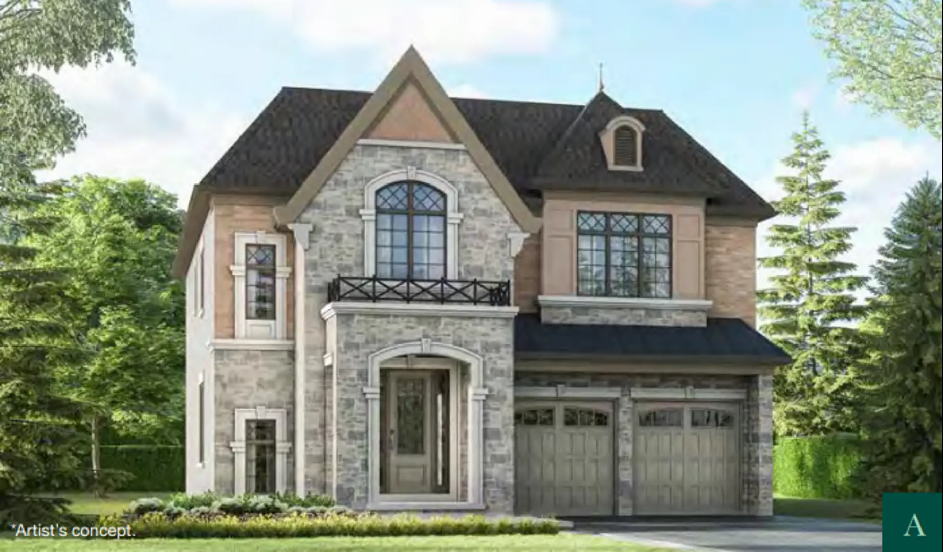 Millcroft Grove in Burlington — rendering 3