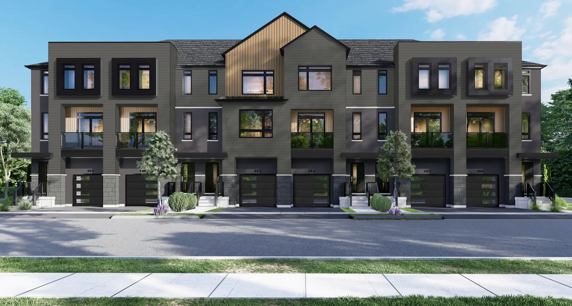 Riverbend Towns in Brant — rendering 2