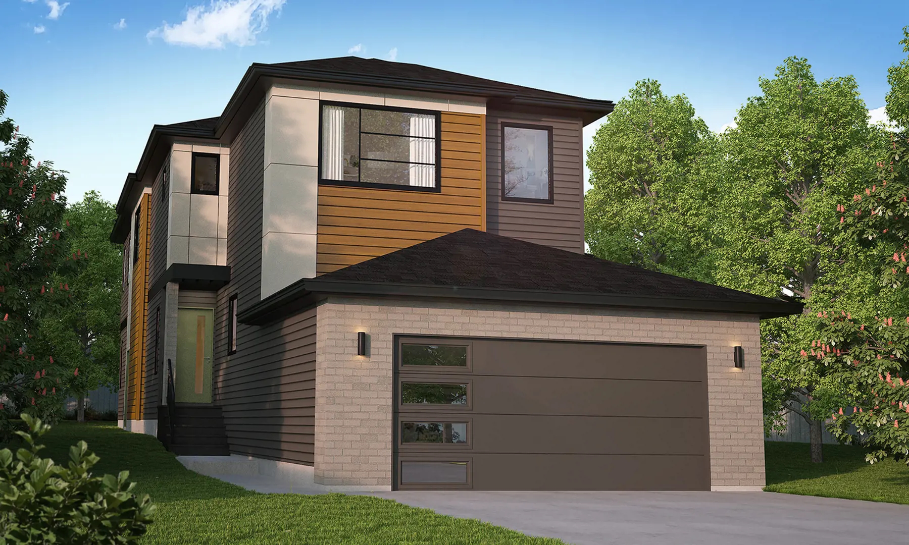 Rosewood at Secord in Edmonton — rendering 4