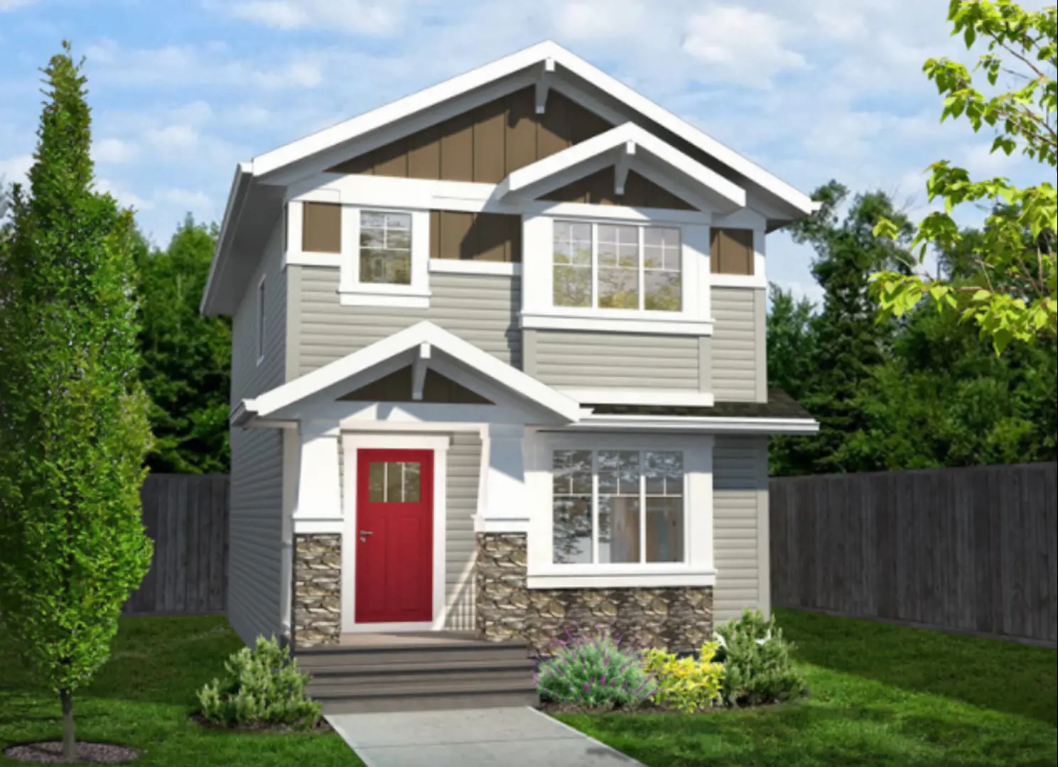 Rosewood at Secord in Edmonton — rendering 8