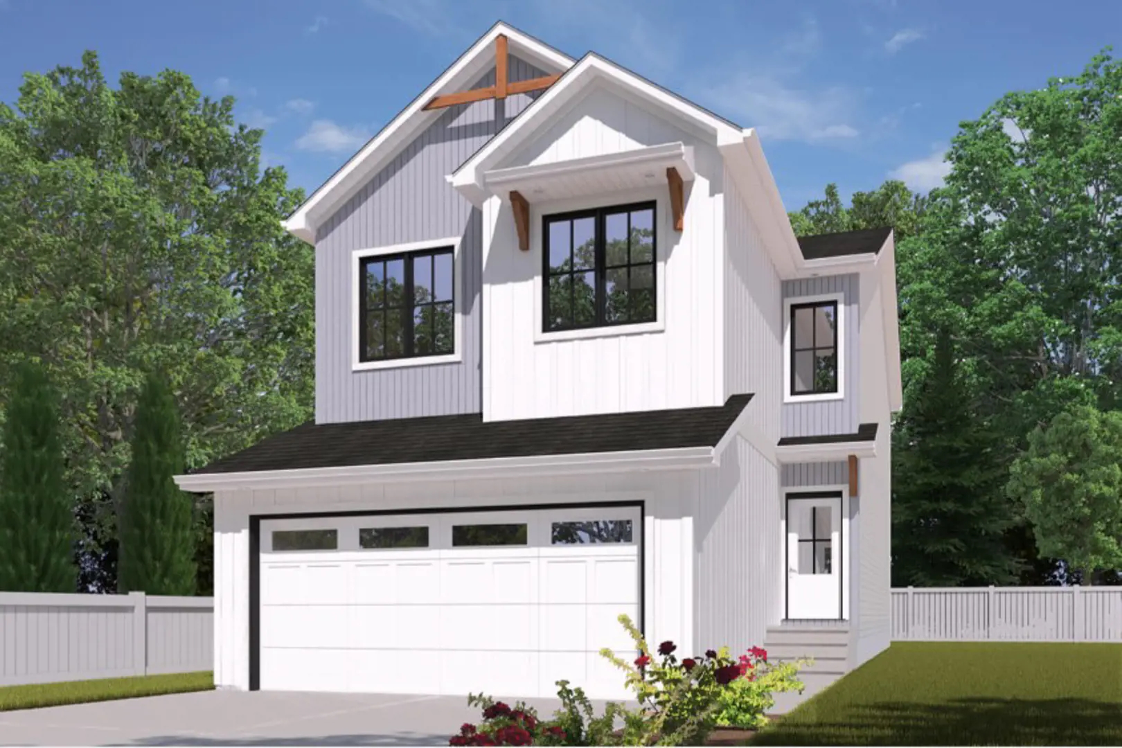 Rosewood at Secord in Edmonton — rendering 2