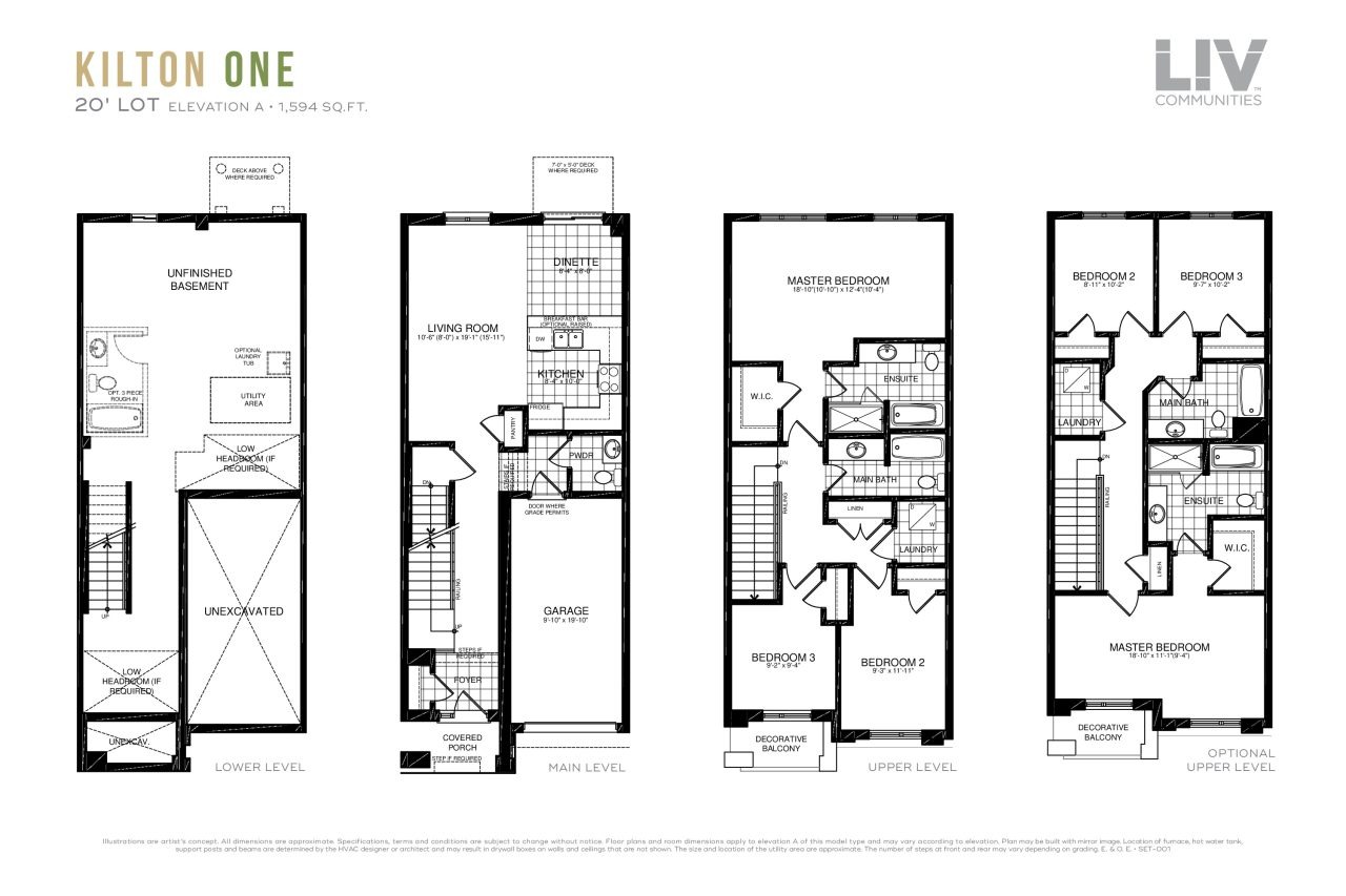 Kilton One floor plan