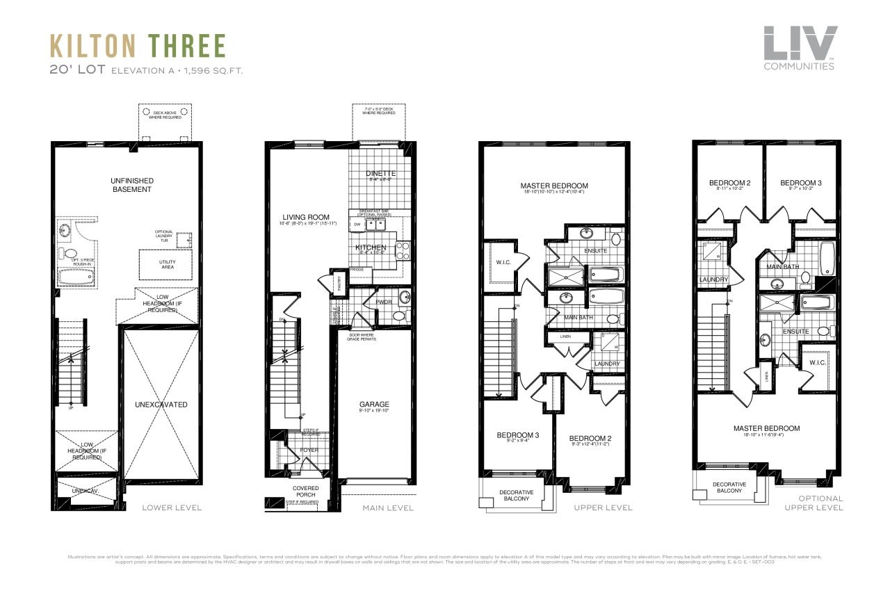 Kilton Three floor plan