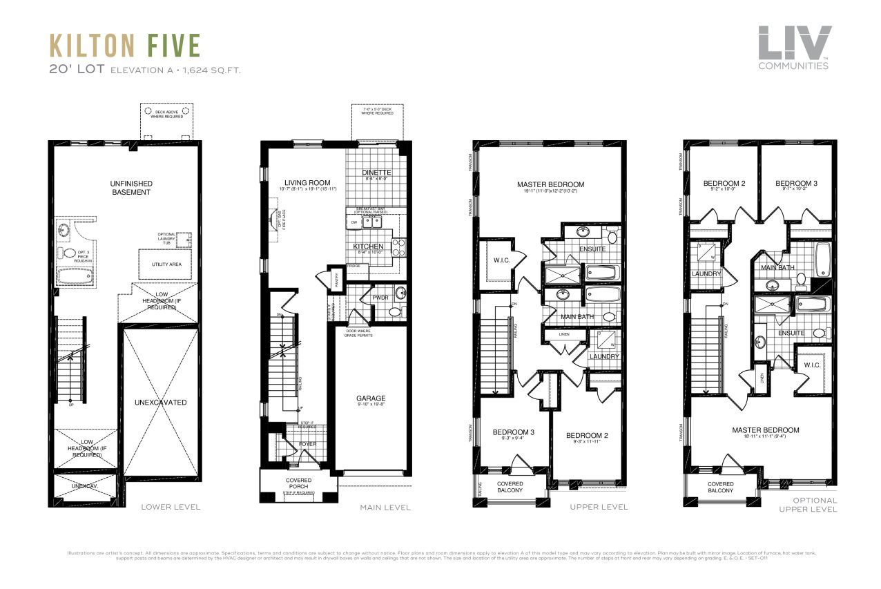 Kilton Five floor plan