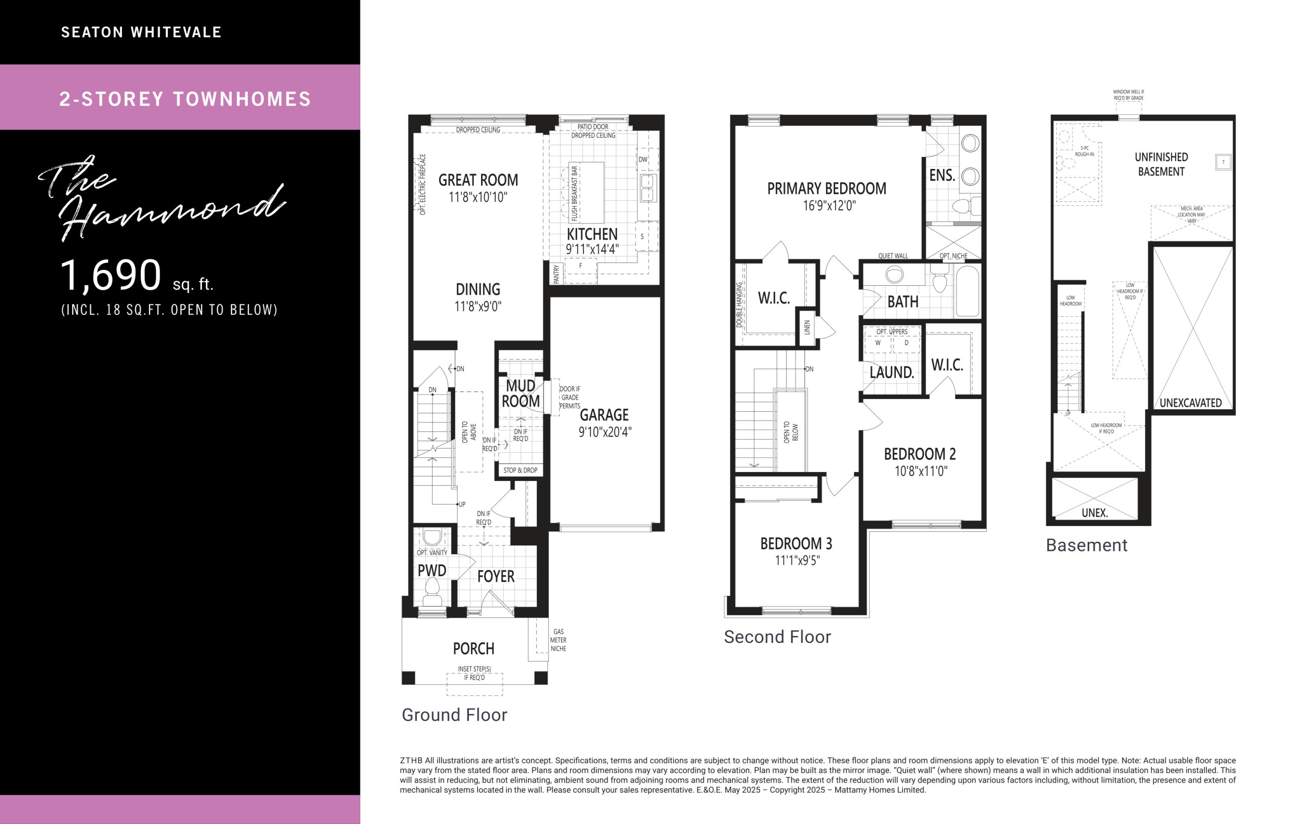 The Hammond floor plan
