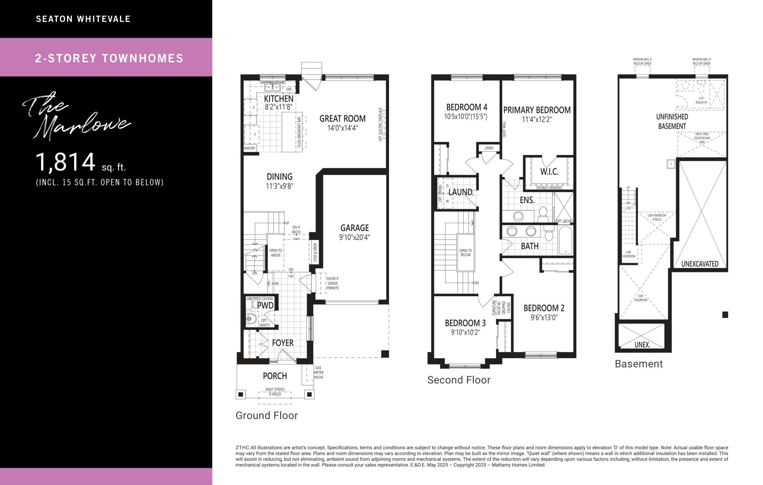 The Marlowe floor plan
