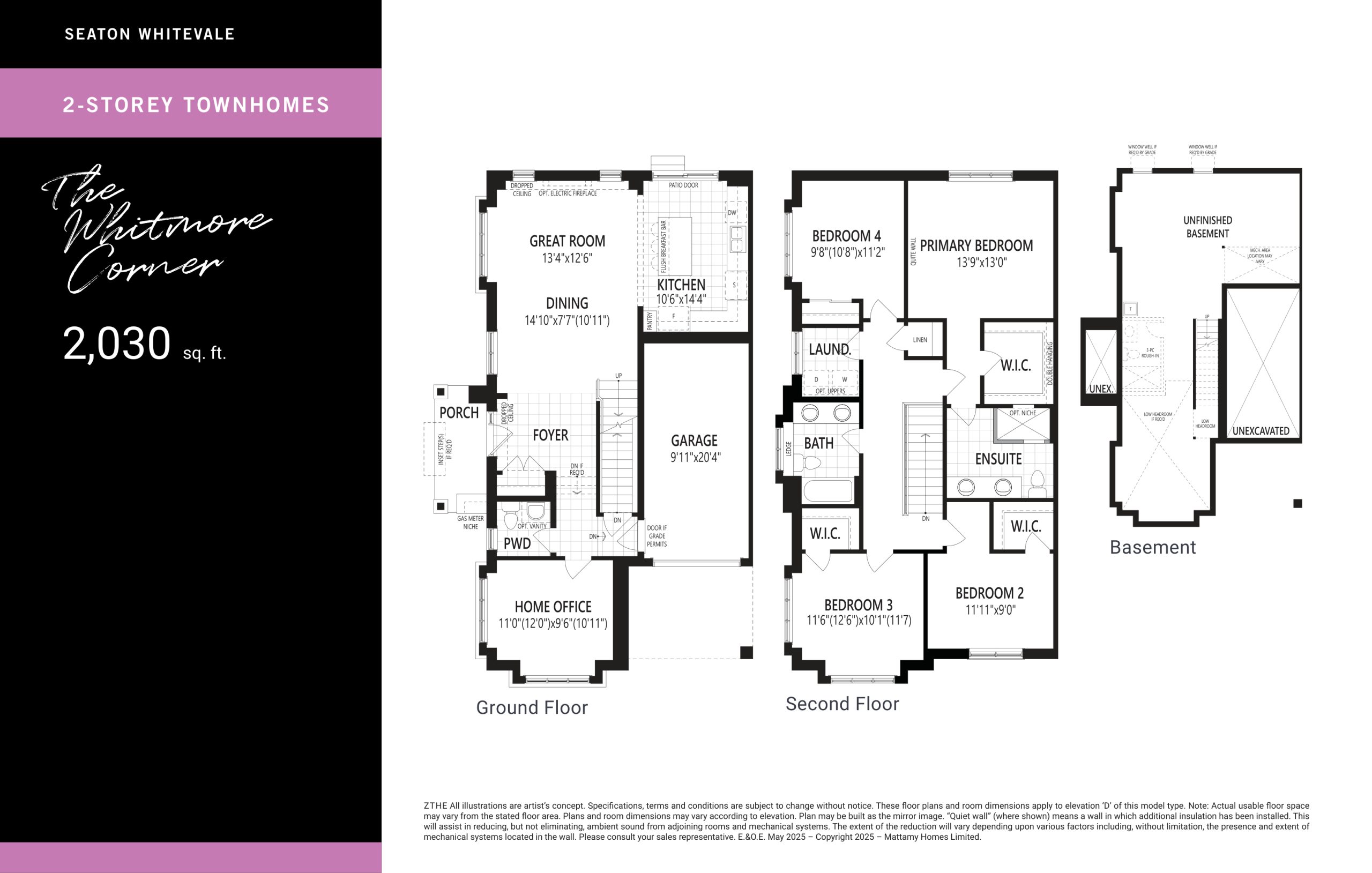 The Whitmore Corner floor plan