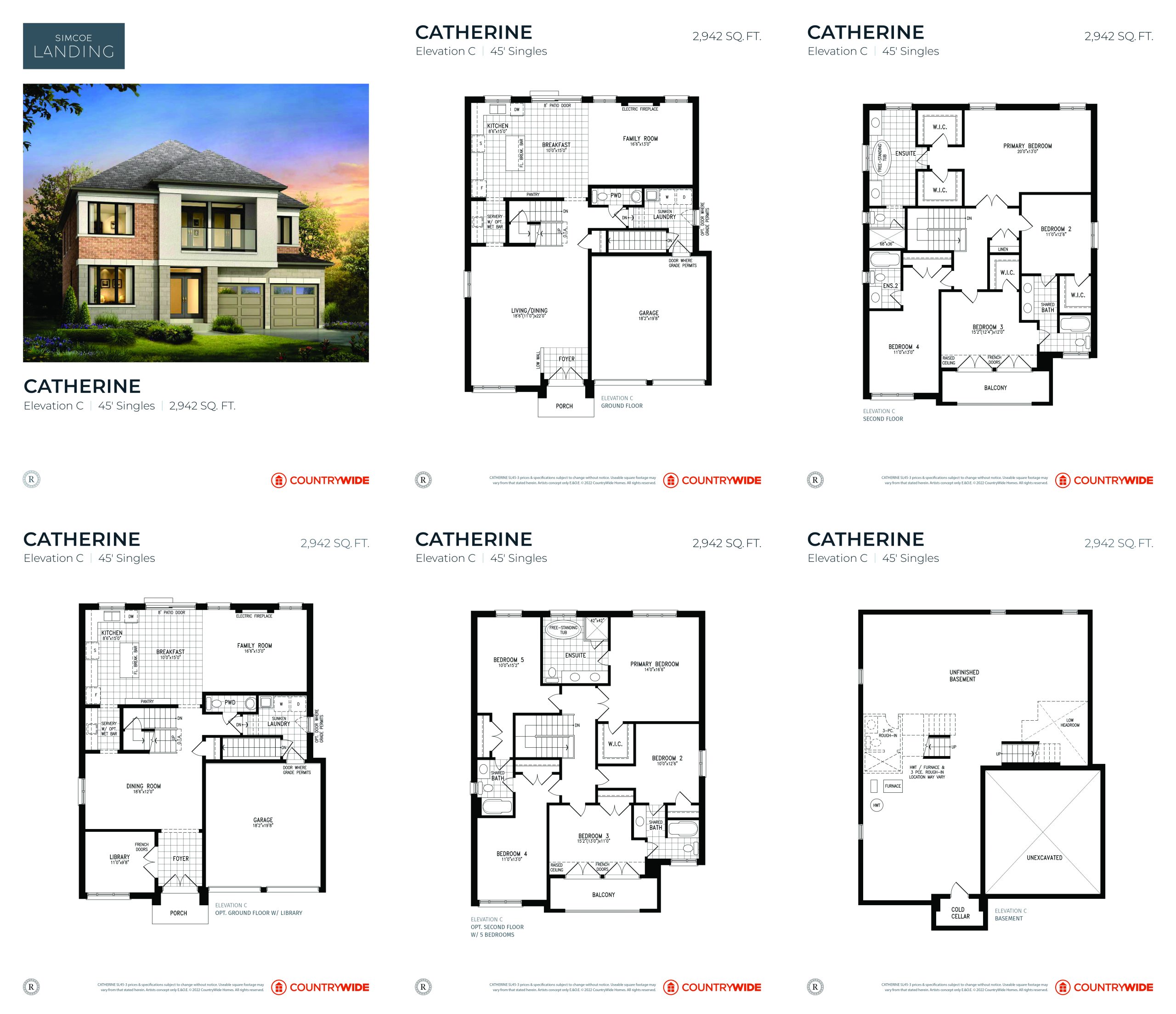 Catherine (Elevation C) floor plan
